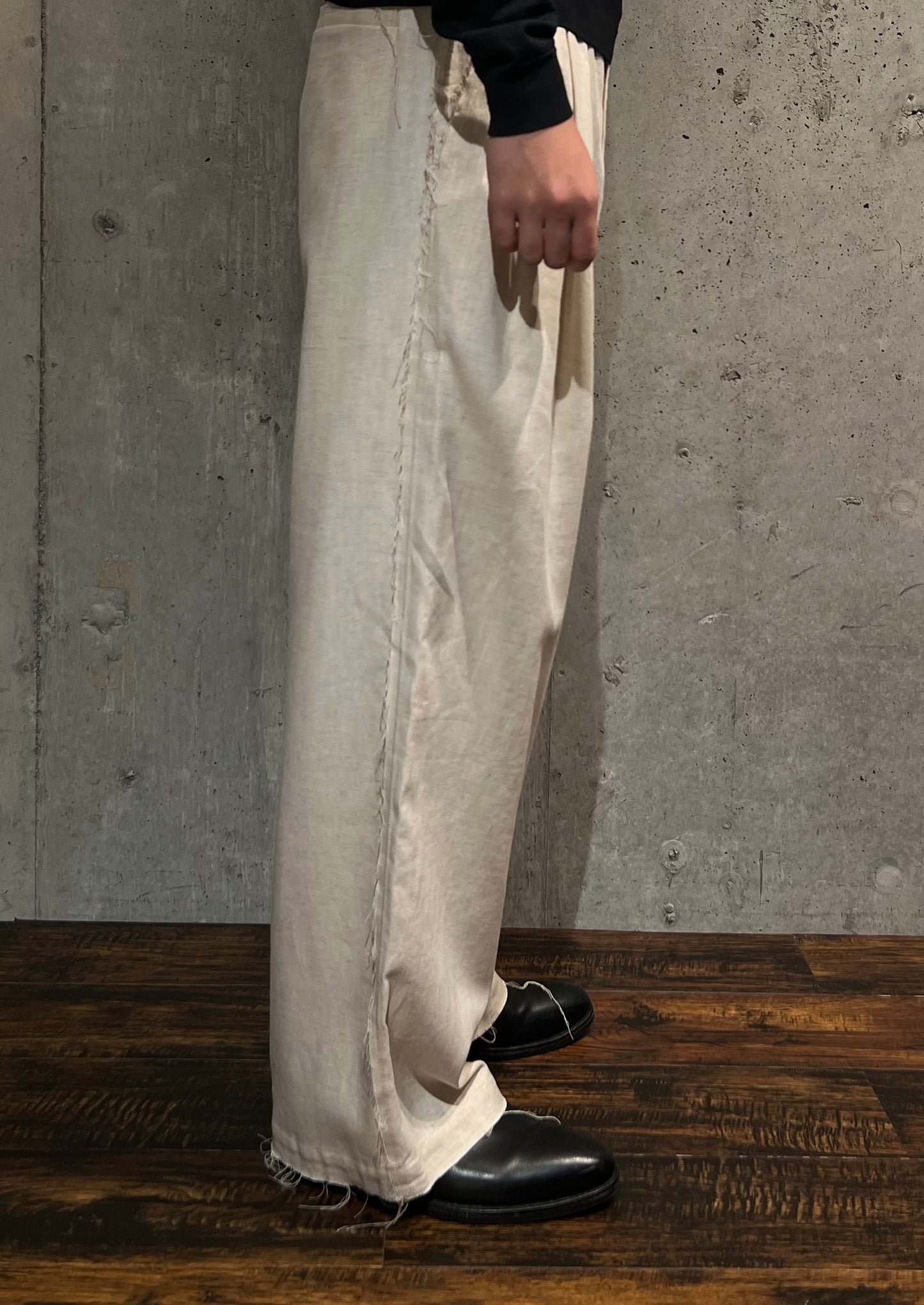 【Urig】HRB SCHADEN 3TUCK PANTS NL(KINARI)