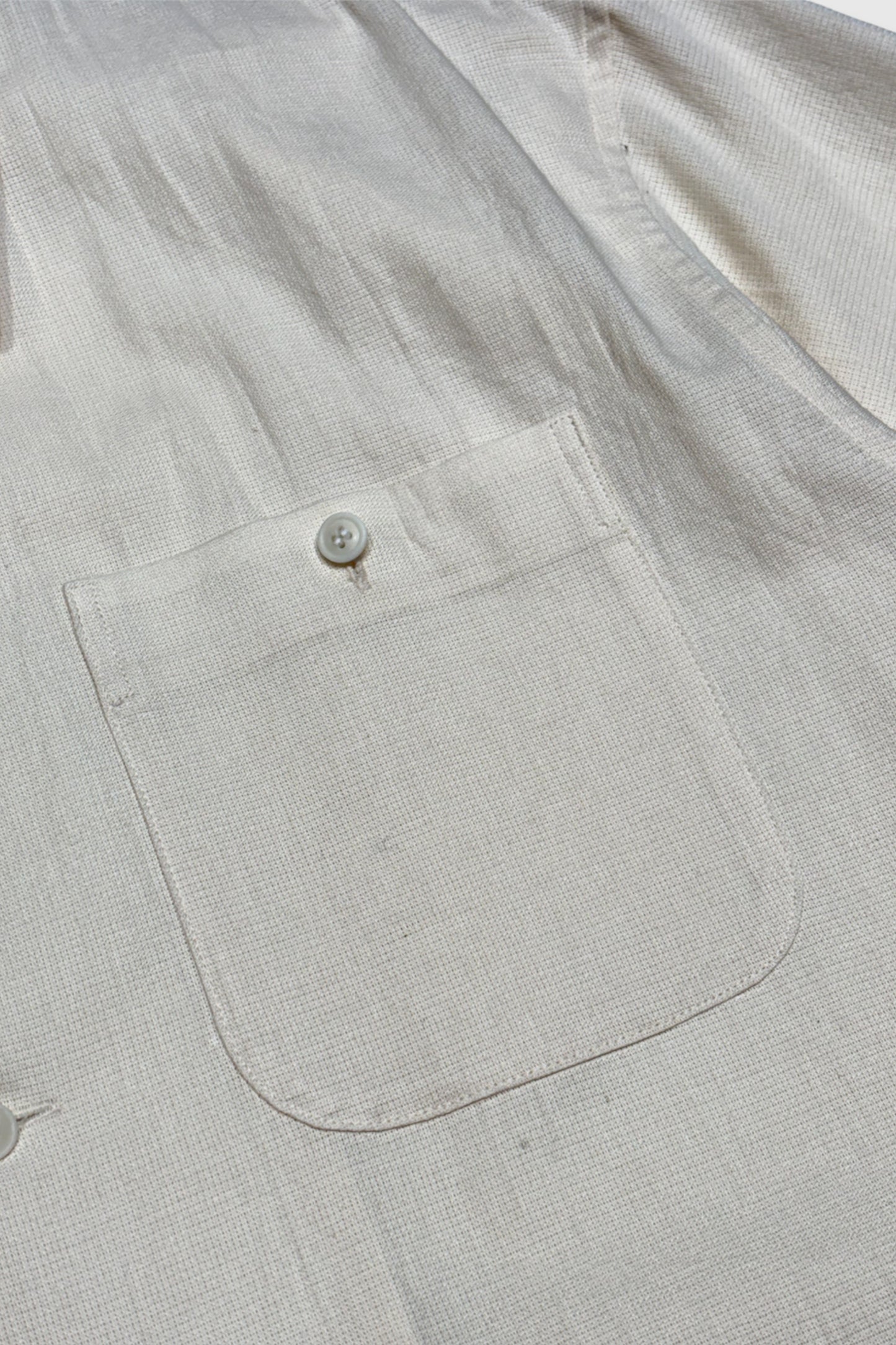 【YOKO SAKAMOTO】UTILITY S/S SHIRT(ECRU)