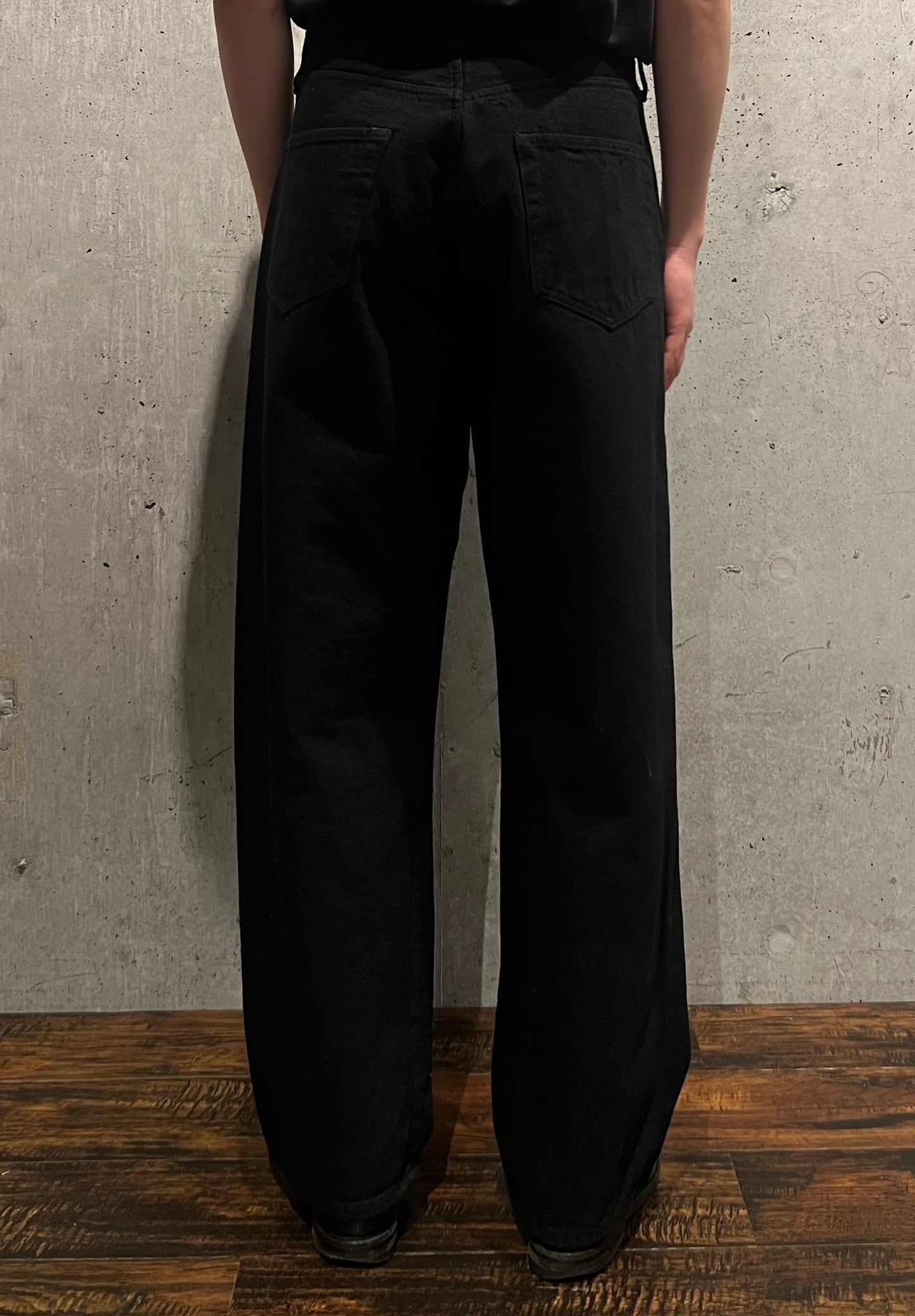 【YOKO SAKAMOTO】5POCKET STRAIGHT PANTS (BLACK)