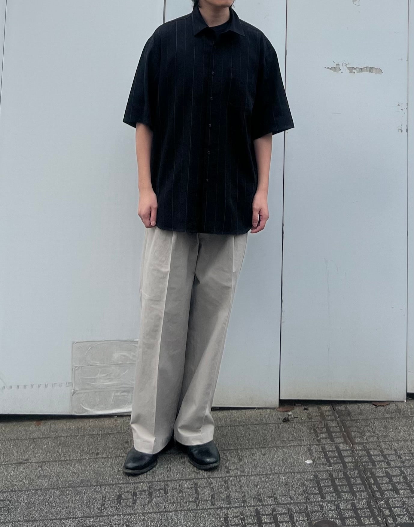 【YOKO SAKAMOTO】REGULAR COLLAR S/S SHIRT