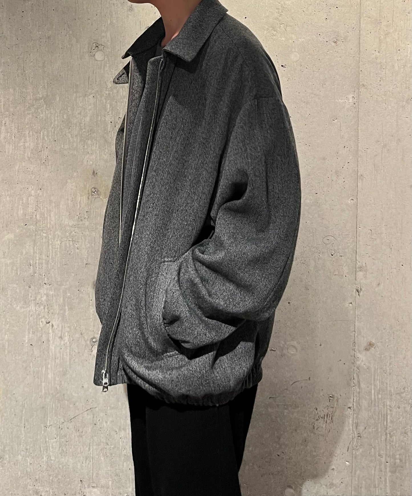 【YOKO SAKAMOTO】OVERSIZED ZIP BLOUSON