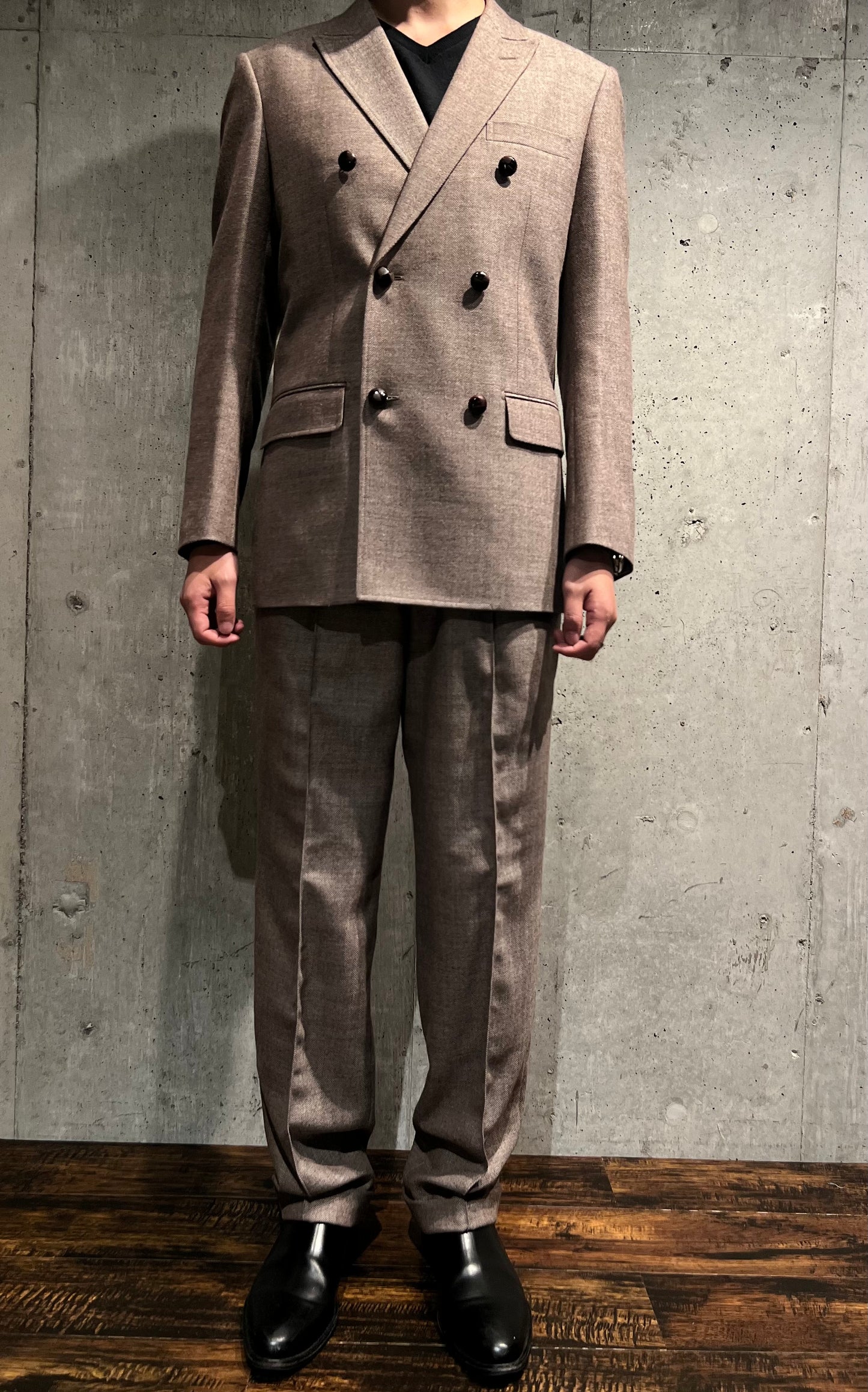 【Urig】ALPACA SAXONY GLÜCK JACKET FHL (GRAIGE)