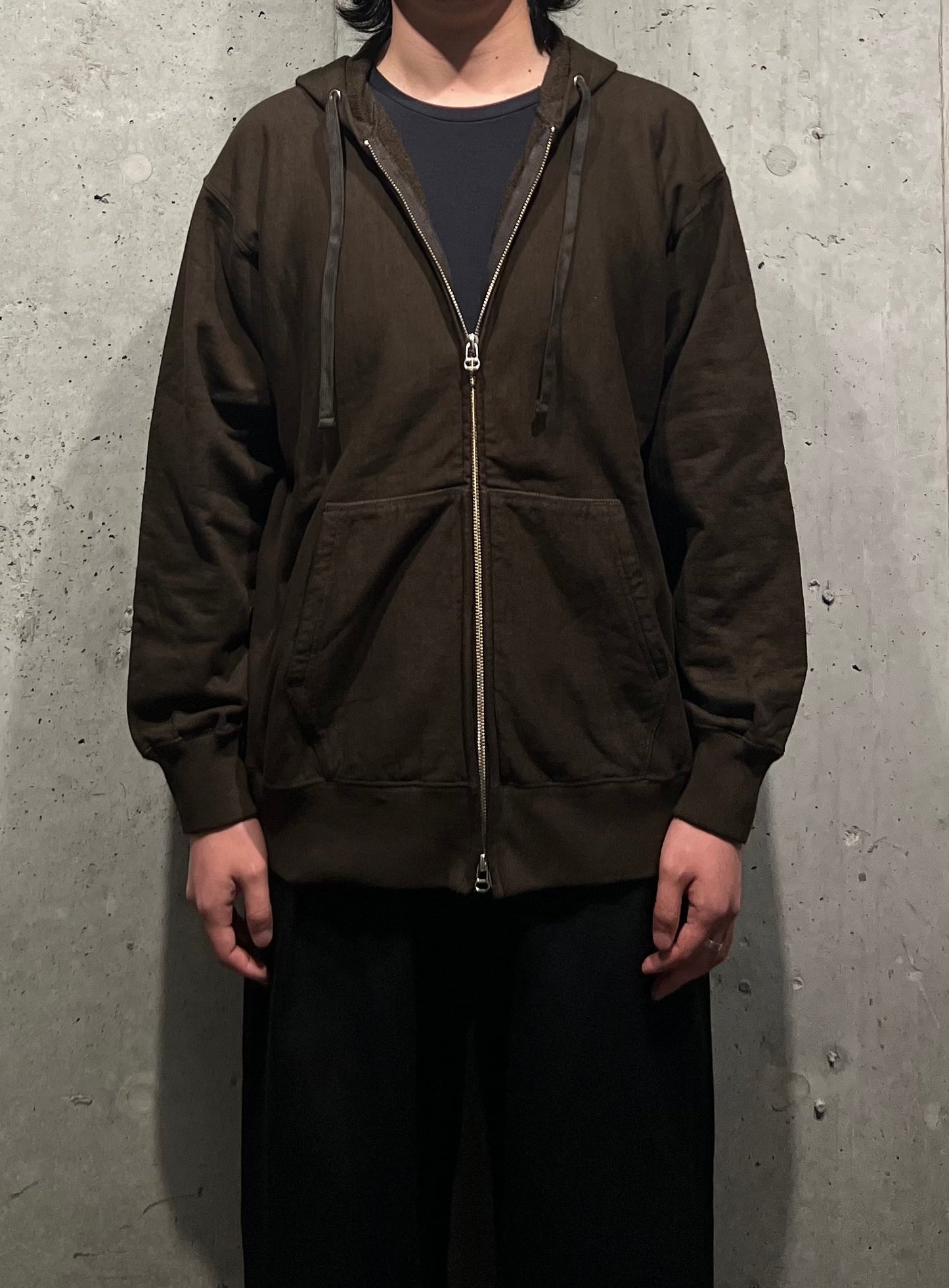 【YOKO SAKAMOTO】ATHLETIC HOODIE(KAKISHIBU)