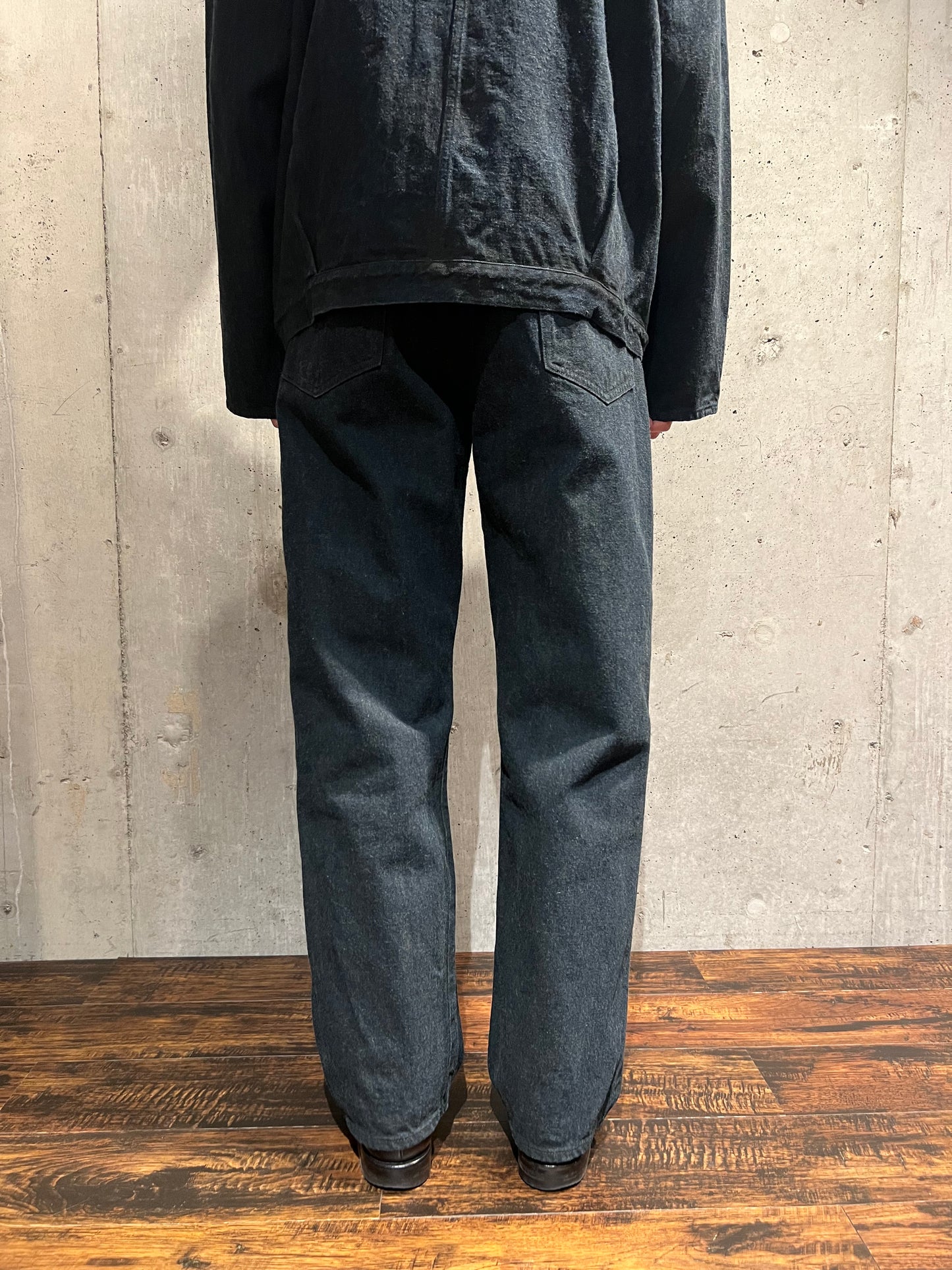 【YOKO SAKAMOTO】5POCKET STRAIGHT PANTS ( YELLOW OCHRE )