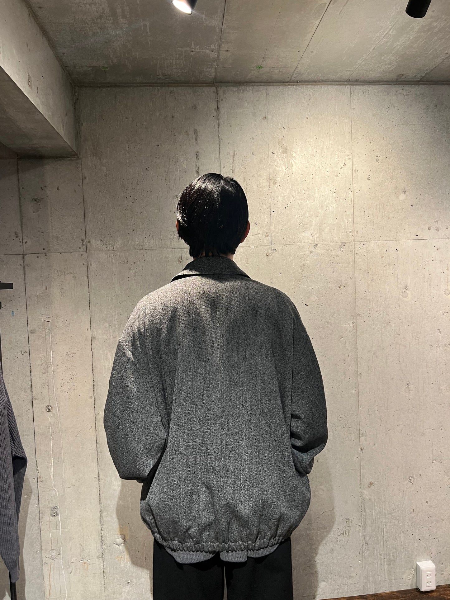 【YOKO SAKAMOTO】OVERSIZED ZIP BLOUSON