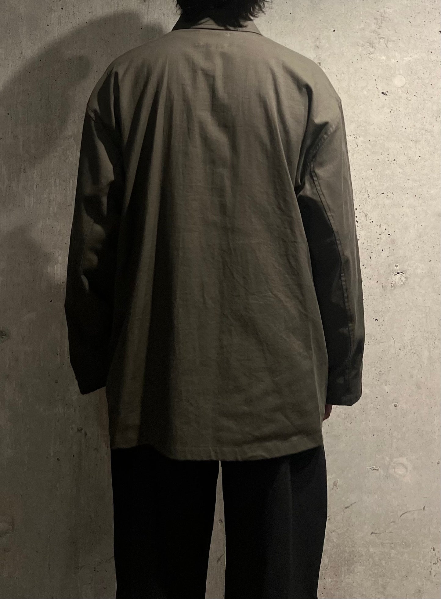 【YOKO SAKAMOTO】UTILITY SHIRT(OLIVE)