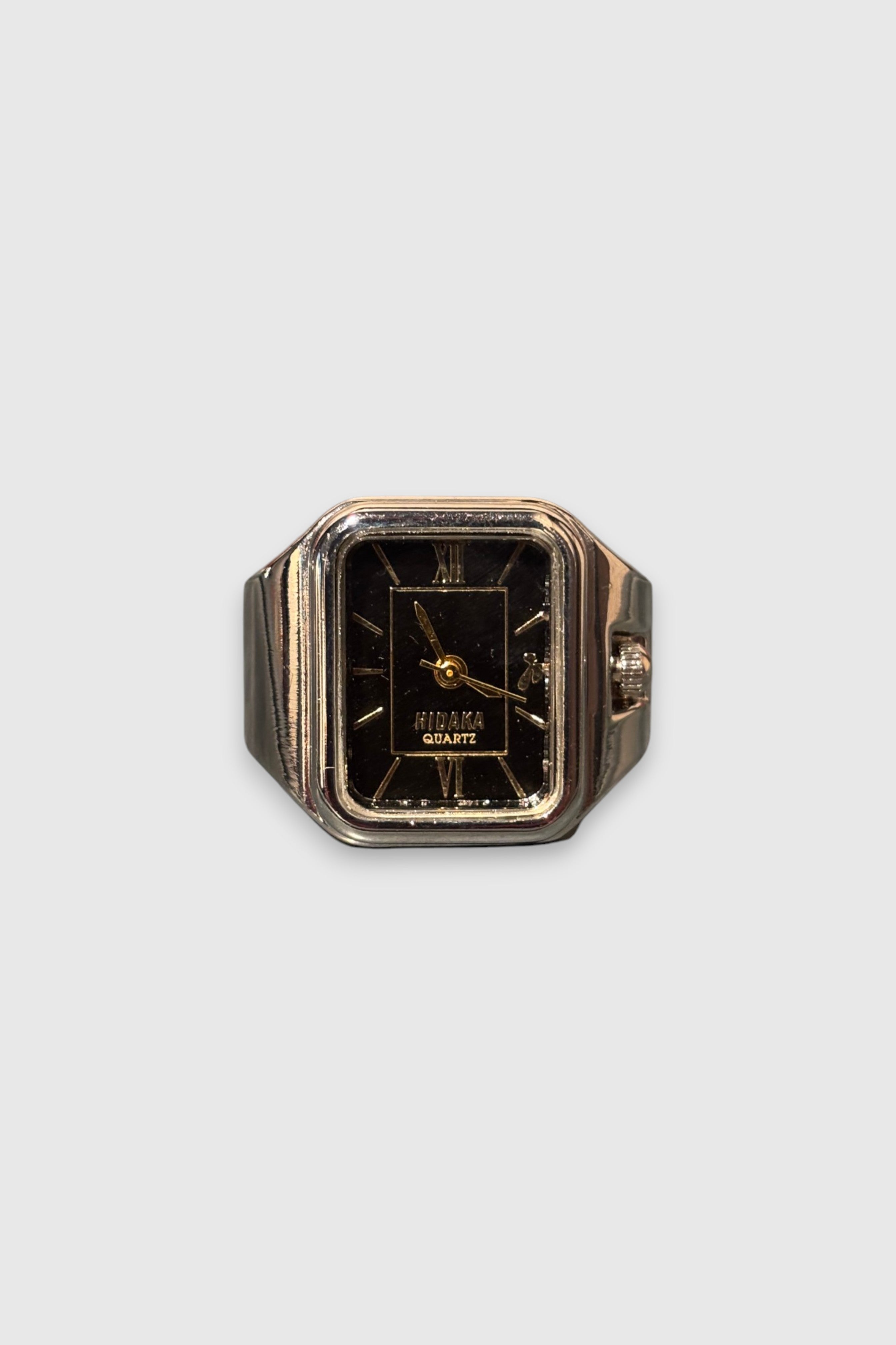 HIDAKA】Legacy Ring Watch(SV/BK) – NOUNZ
