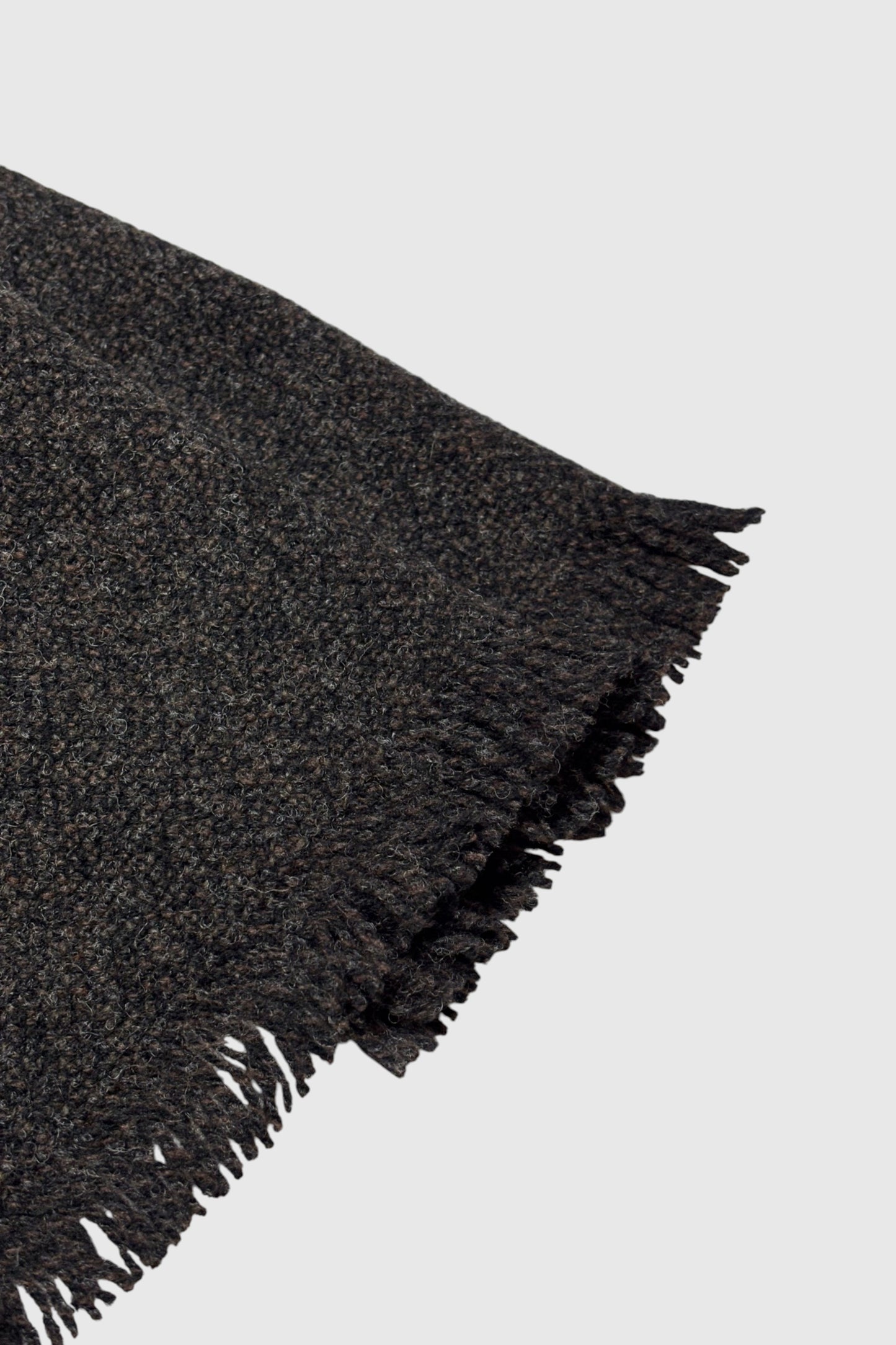 【YOKO SAKAMOTO】WOOL LONG SCARF(BLACK)