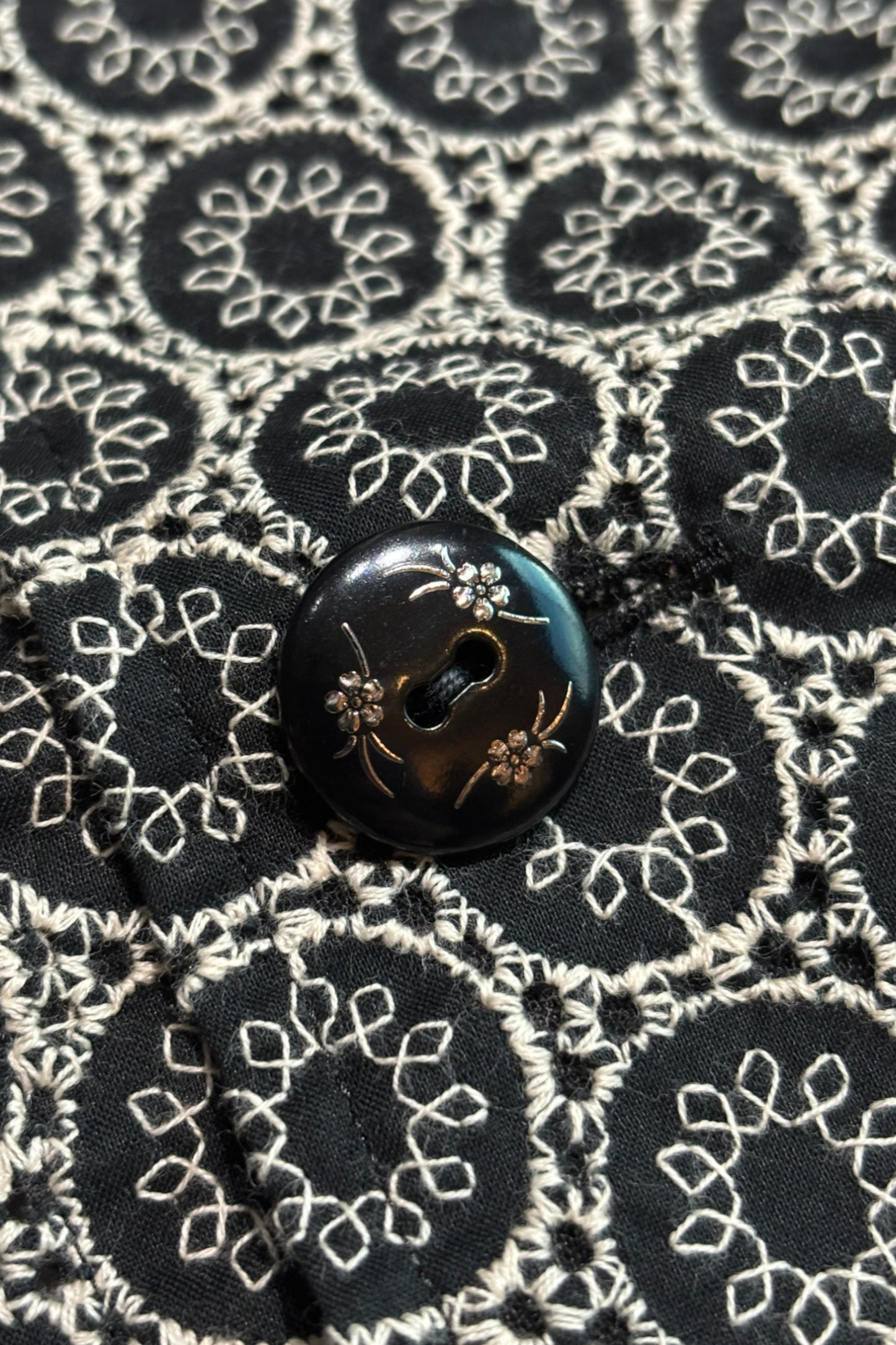 【Urig】ROUND EMB DRESS FATIGUE SHIRT SS
