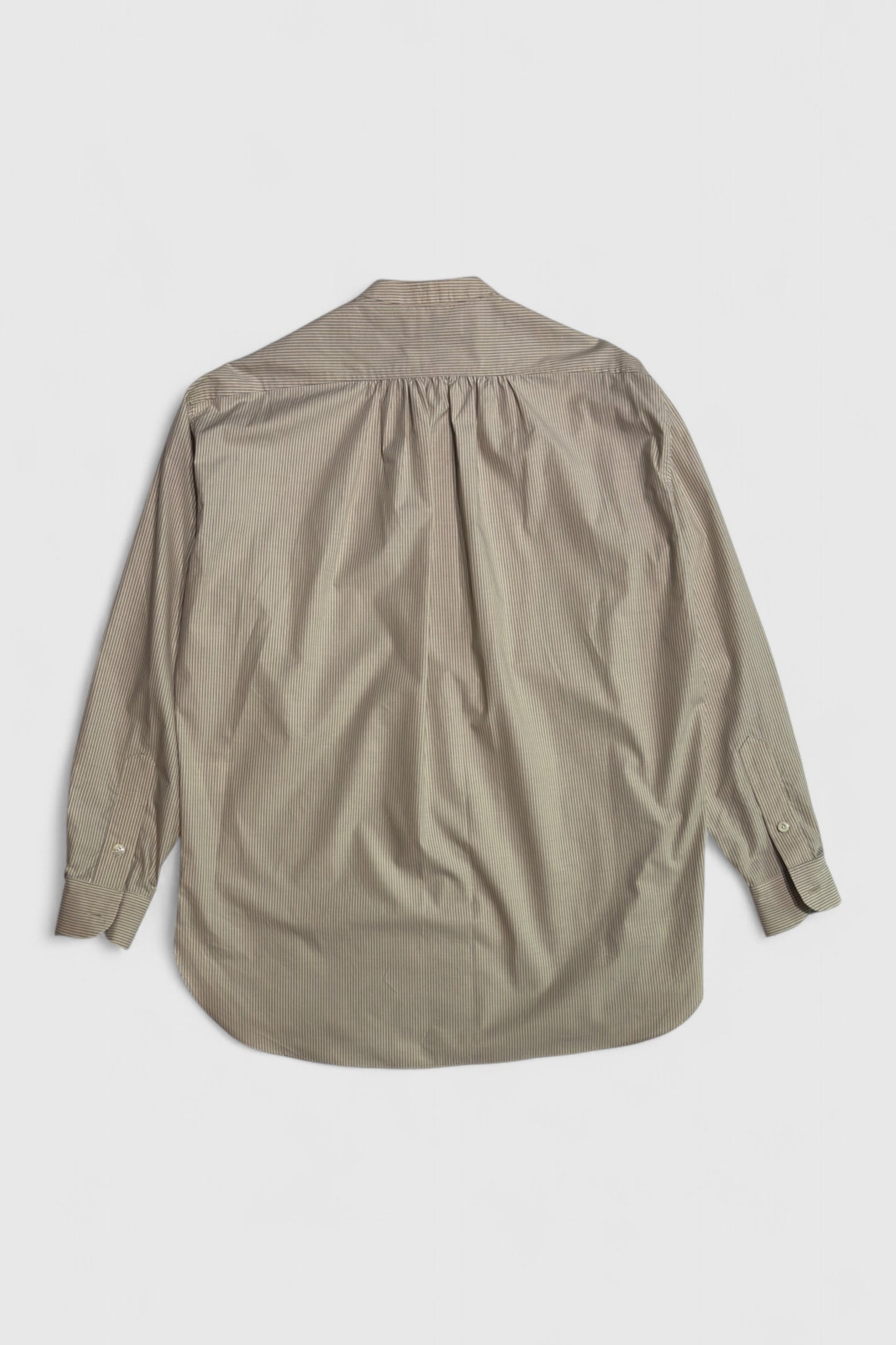 【Urig】BAND COLLAR SHIRT G