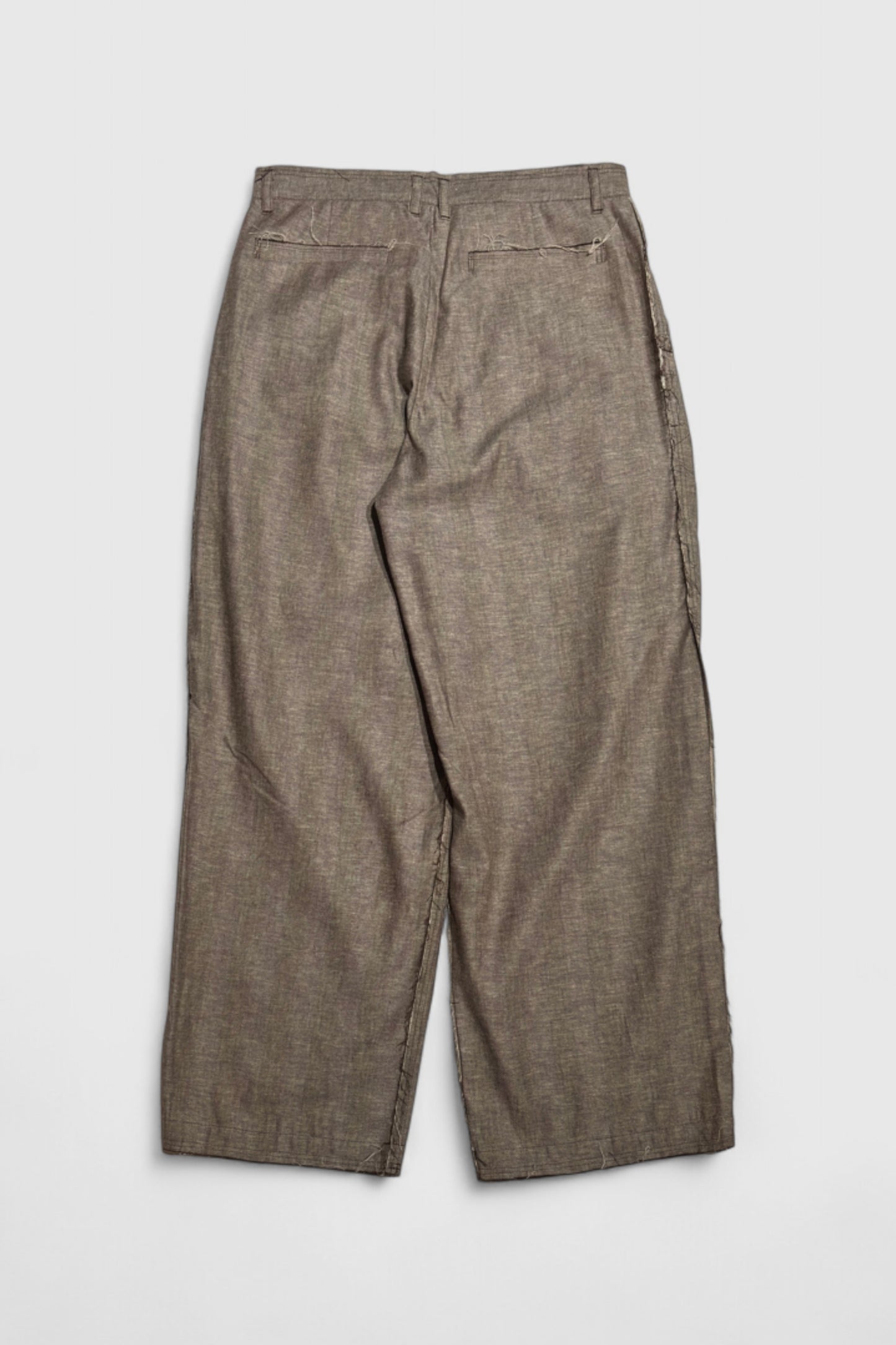 【Urig】HRB SCHADEN 3TUCK PANTS NL(BROWN)