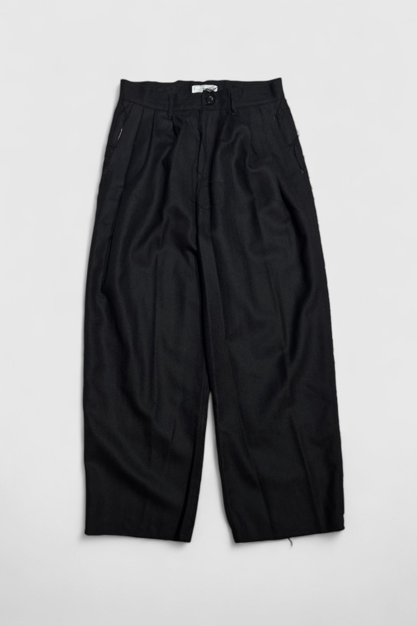 【Urig】ALPACA SAXONY SCHADEN 3TUCK PANTS