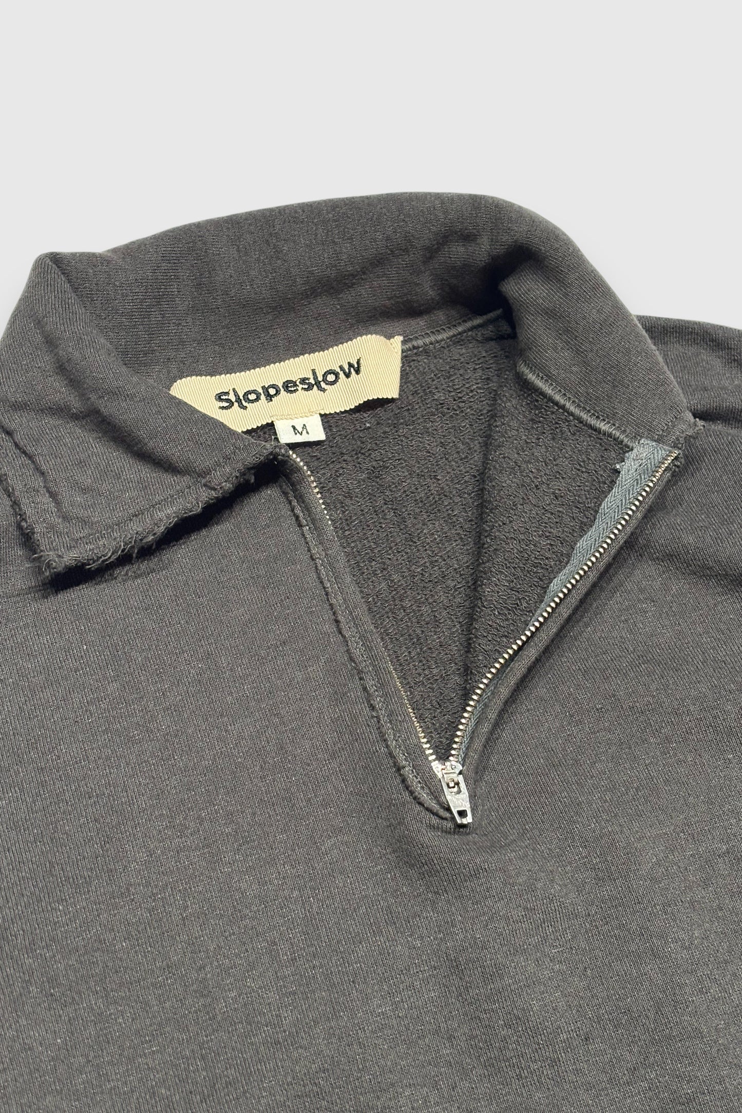 【Slopeslow】half zip top (carbon)