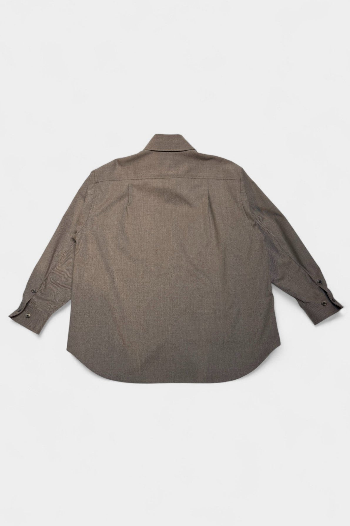 【YOKO SAKAMOTO】BRUSHED WOOL BIG SHIRT