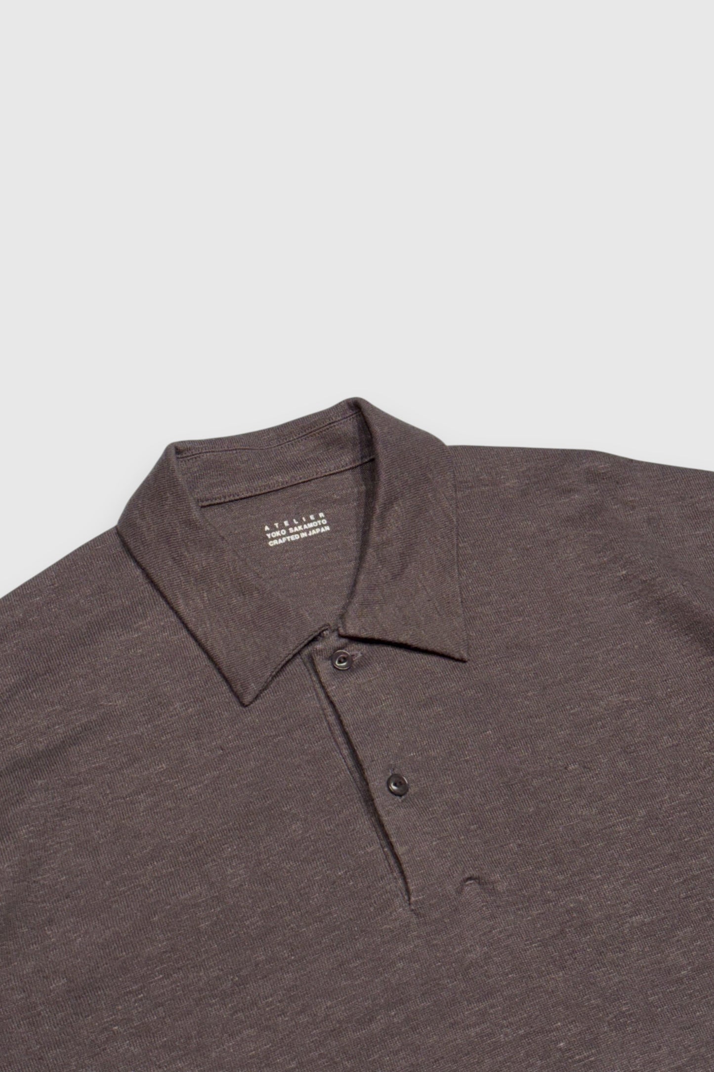 【YOKO SAKAMOTO】POLO(BROWN)