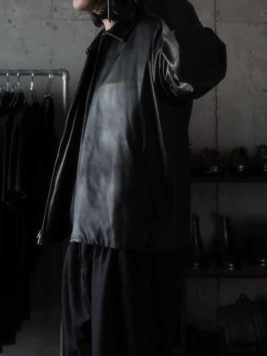 【YOKO SAKAMOTO】ZIP BLOUSON(Full-grain cow leather )