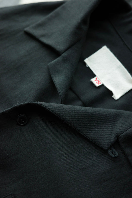 【YOKO SAKAMOTO】OPEN COLLAR S/S SHIRT