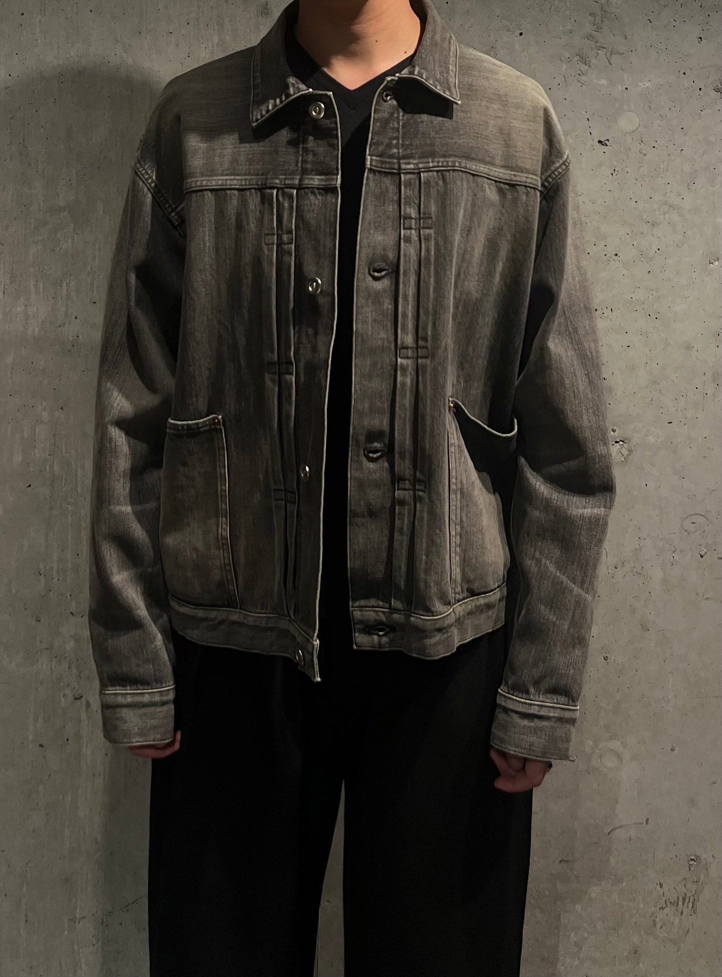 【YOKO SAKAMOTO】PLEATS BLOUSE