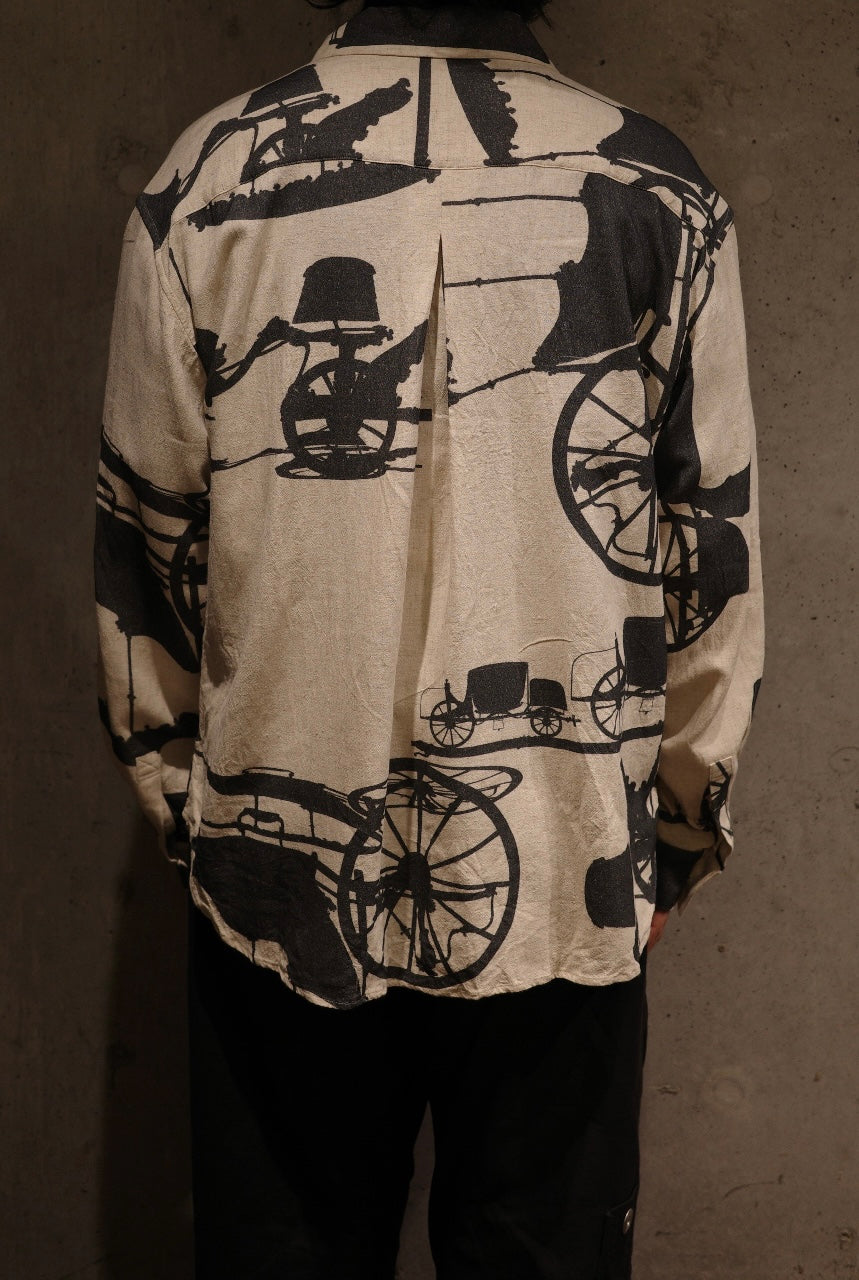 YUTA MATSUOKA】クラシックシャツ(ECRU PRINT) – NOUNZ