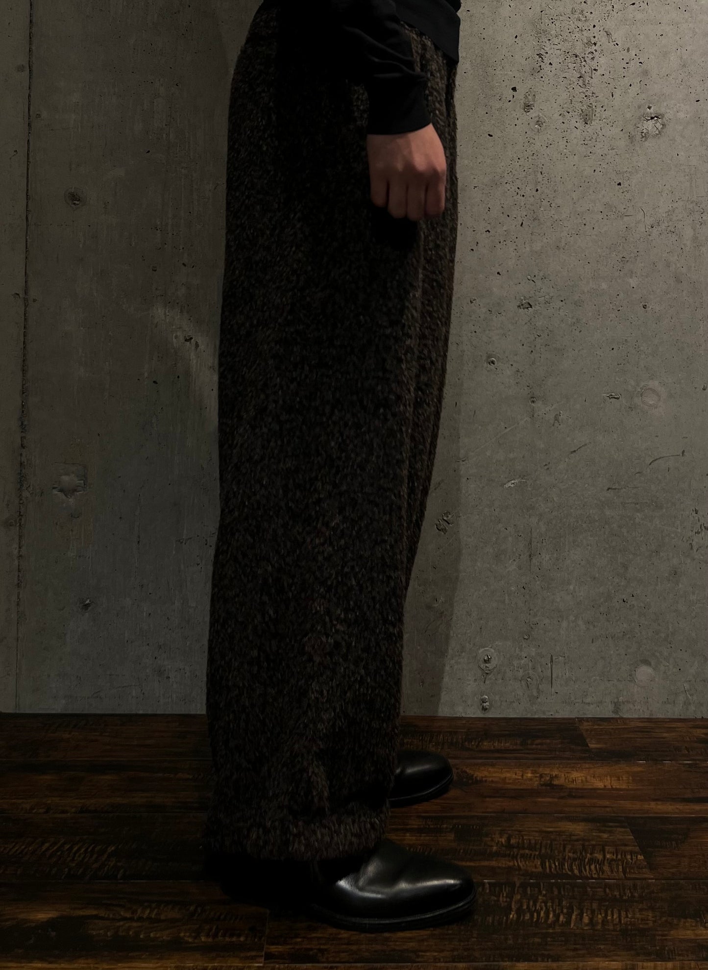 【Urig】ALPACA SHAGGY 3TUCK PT HL