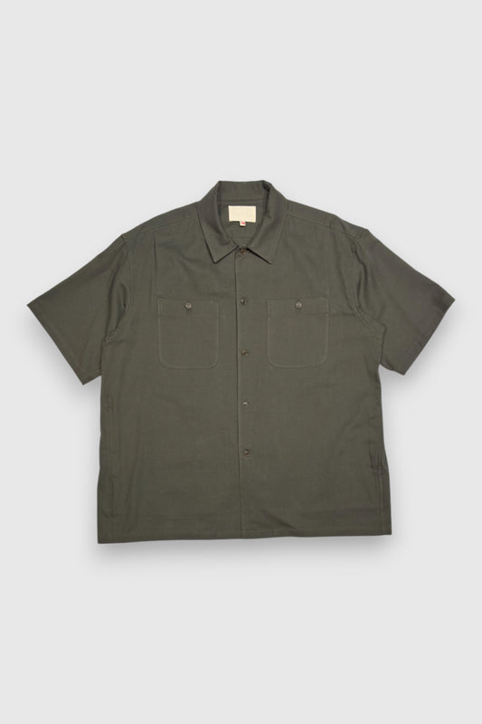 【YOKO SAKAMOTO】UTILITY S/S SHIRT(OLIVE)