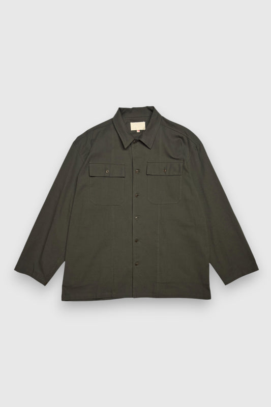 【YOKO SAKAMOTO】UTILITY SHIRT(OLIVE)
