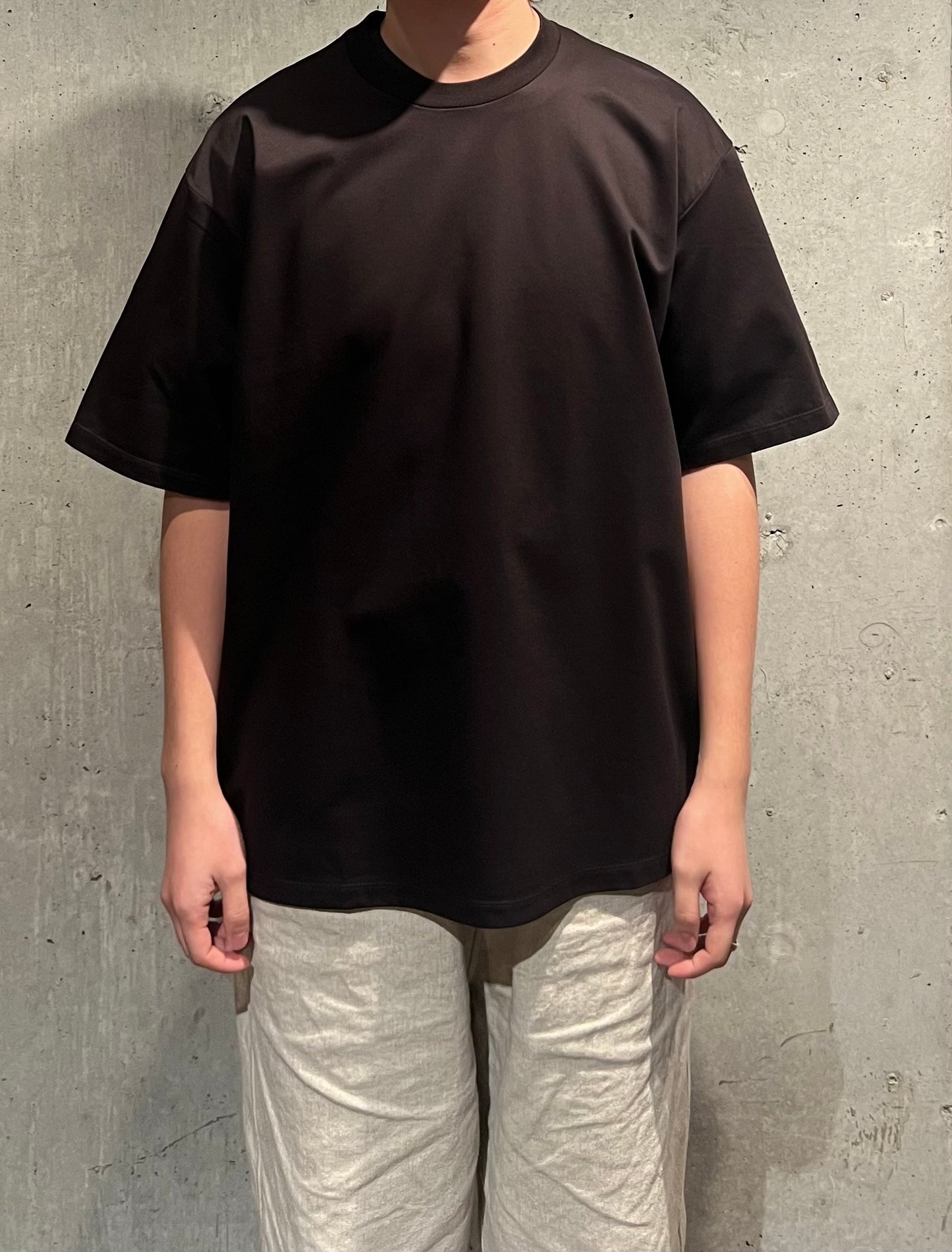 【YOKO SAKAMOTO】T-SHIRT(BROWN)