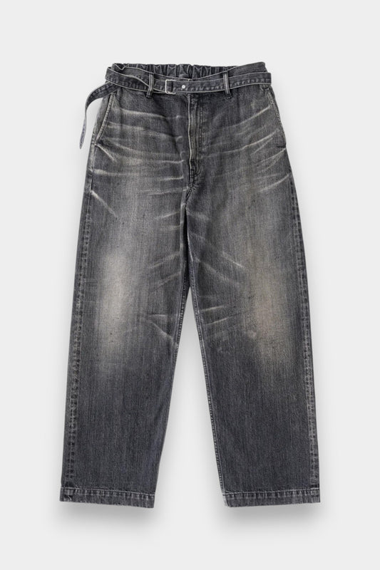 【YOKO SAKAMOTO】BELTED TROUSERS