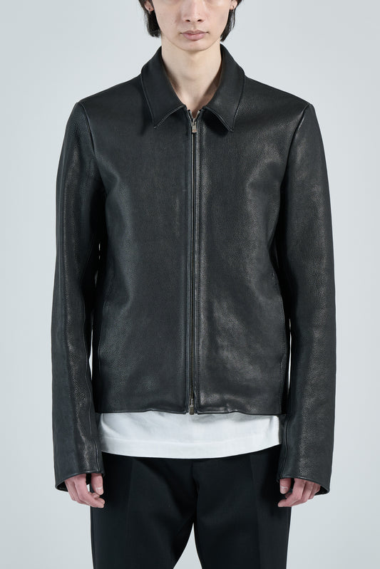 《予約商品》【FRACTION】LOU R JACKET(KIP SHRINK LEATHER)