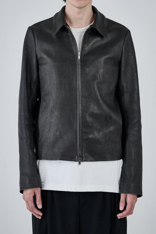 《予約商品》【FRACTION】LOU R JACKET(HORSE LEATHER)