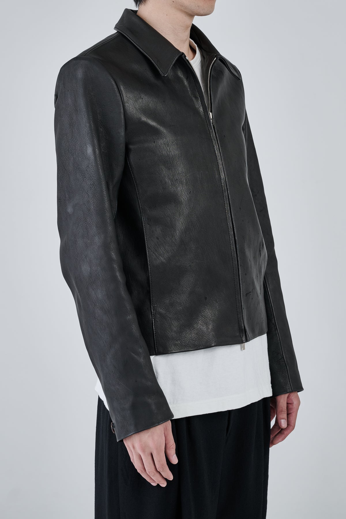 《予約商品》【FRACTION】LOU R JACKET(HORSE LEATHER)
