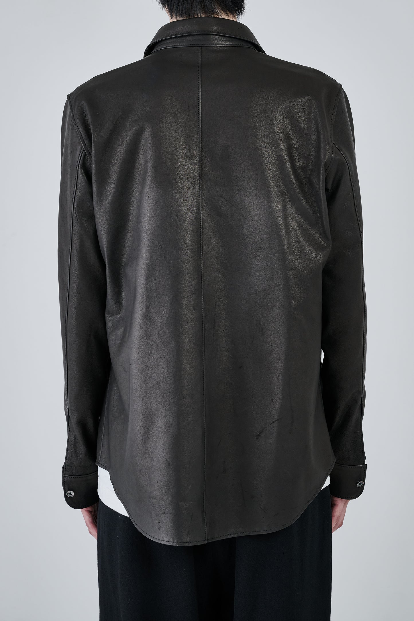 《予約商品》【FRACTION】FR SHIRT(KANGAROO LEATHER)