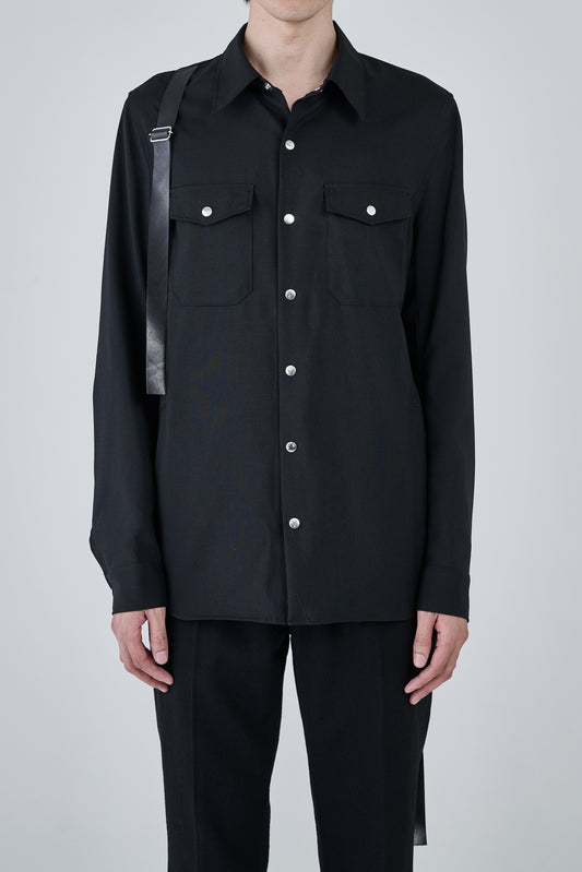 《予約商品》【FRACTION】BONDAGE UTILITY SHIRT