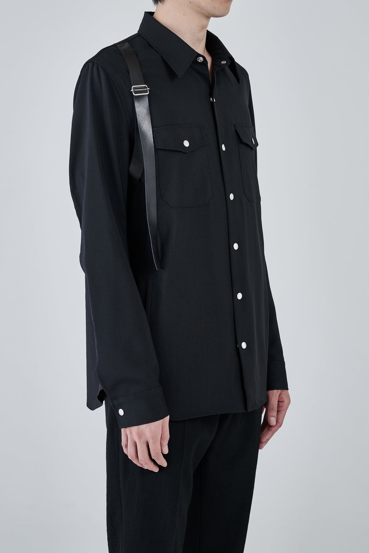 《予約商品》【FRACTION】BONDAGE UTILITY SHIRT