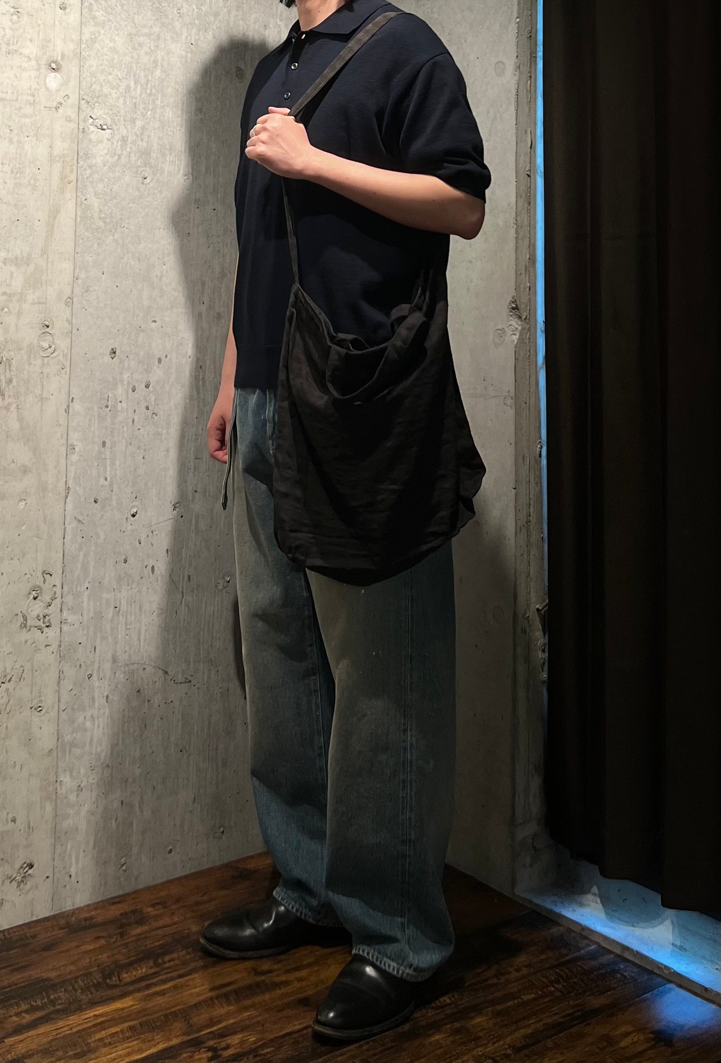 【YOKO SAKAMOTO】RESEARCHER BAG - LARGE (KAKISHIBU)