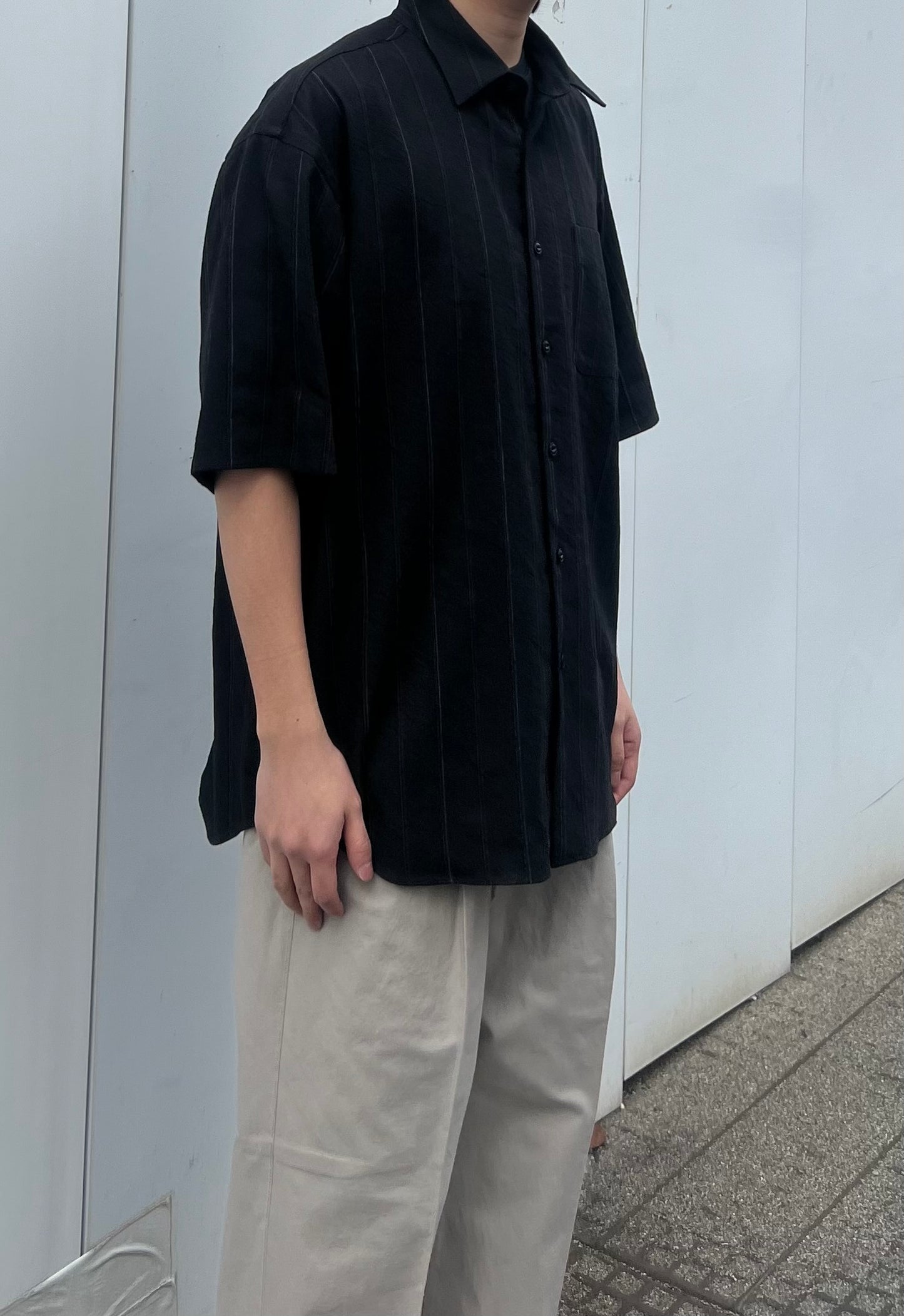 【YOKO SAKAMOTO】REGULAR COLLAR S/S SHIRT