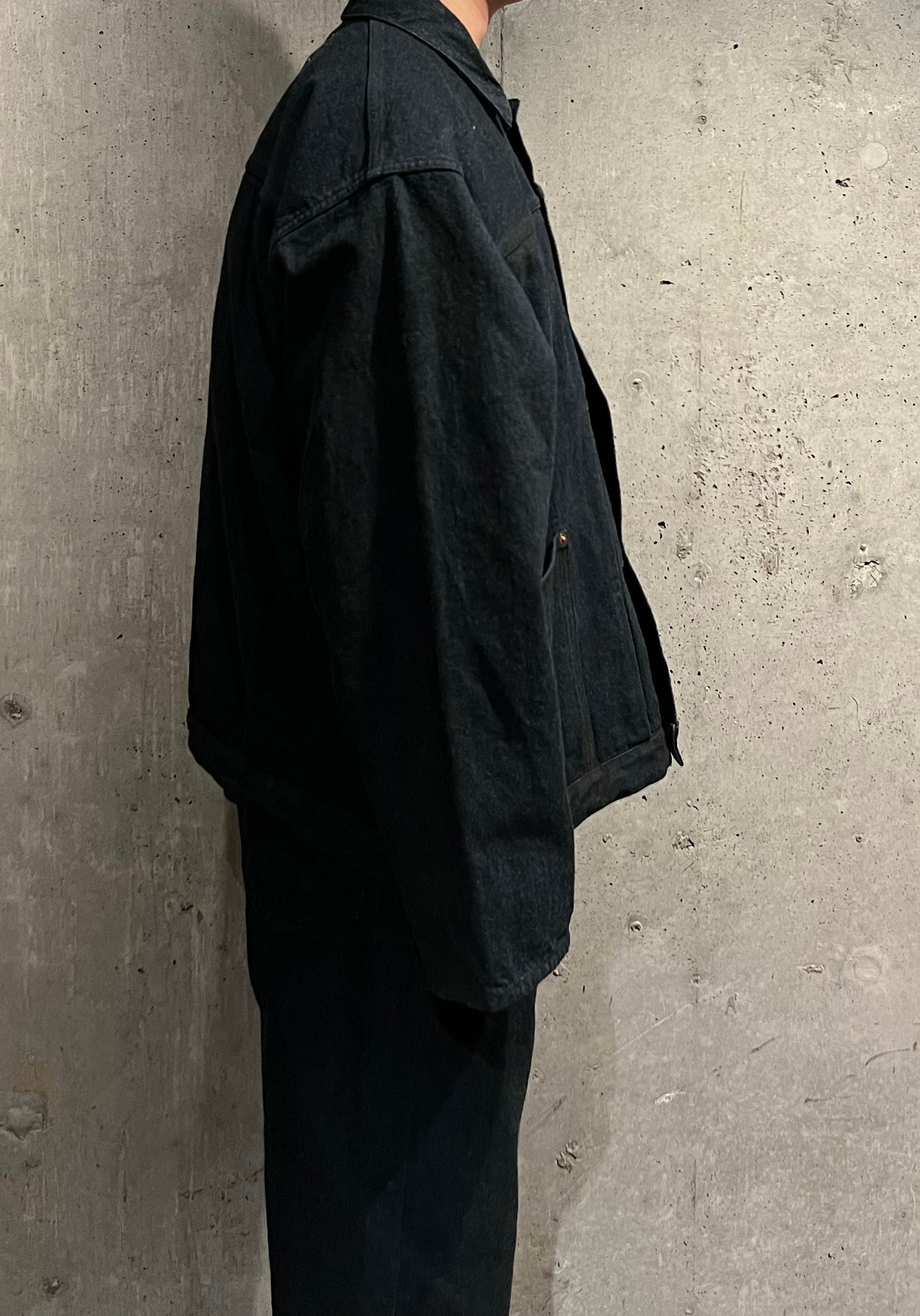 【YOKO SAKAMOTO】PLEATS JACKET ( YELLOW OCHRE )