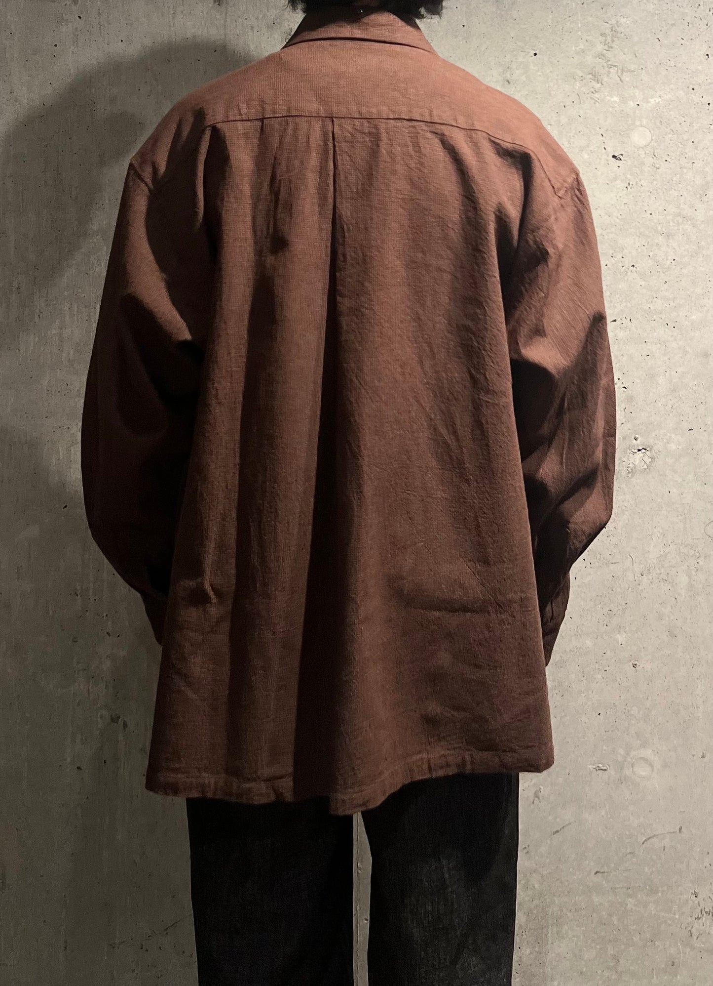 【SOWBOW】SOWBOW SHIRTS A(W) / ONE PIECE COLLAR WIDE