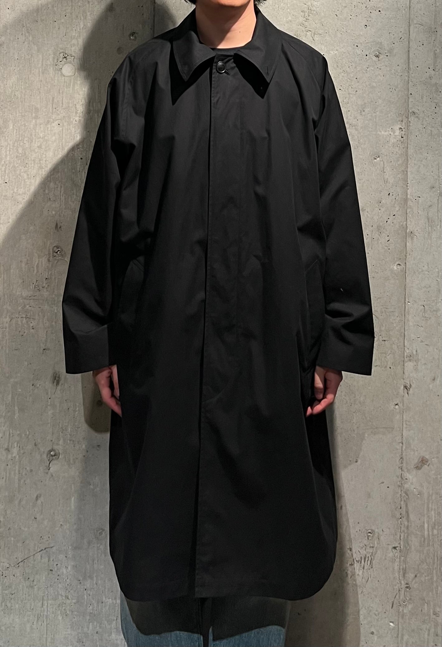 【YOKO SAKAMOTO】BAL COLLAR COAT(BLACK)