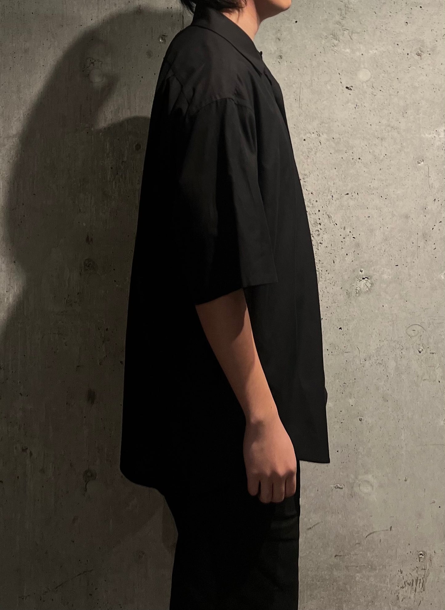 【YOKO SAKAMOTO】OPEN COLLAR S/S SHIRT