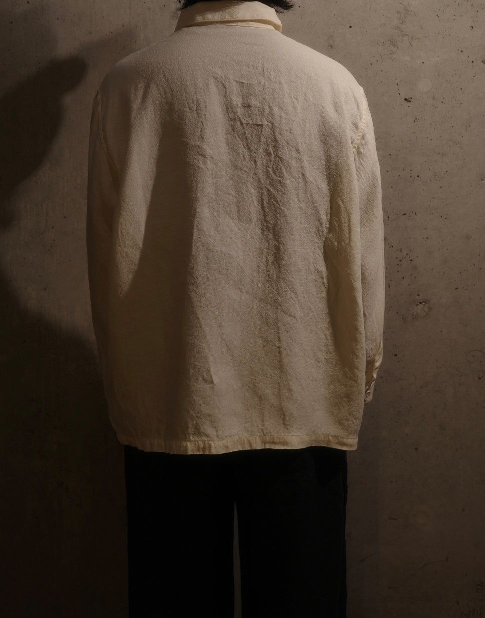 【MITTAN】和紙大麻ジャケット（白）