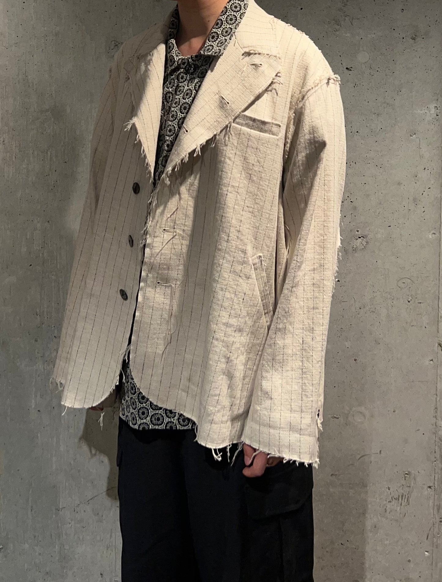 【Urig】STRIPE SCHADEN Urig JACKET NL