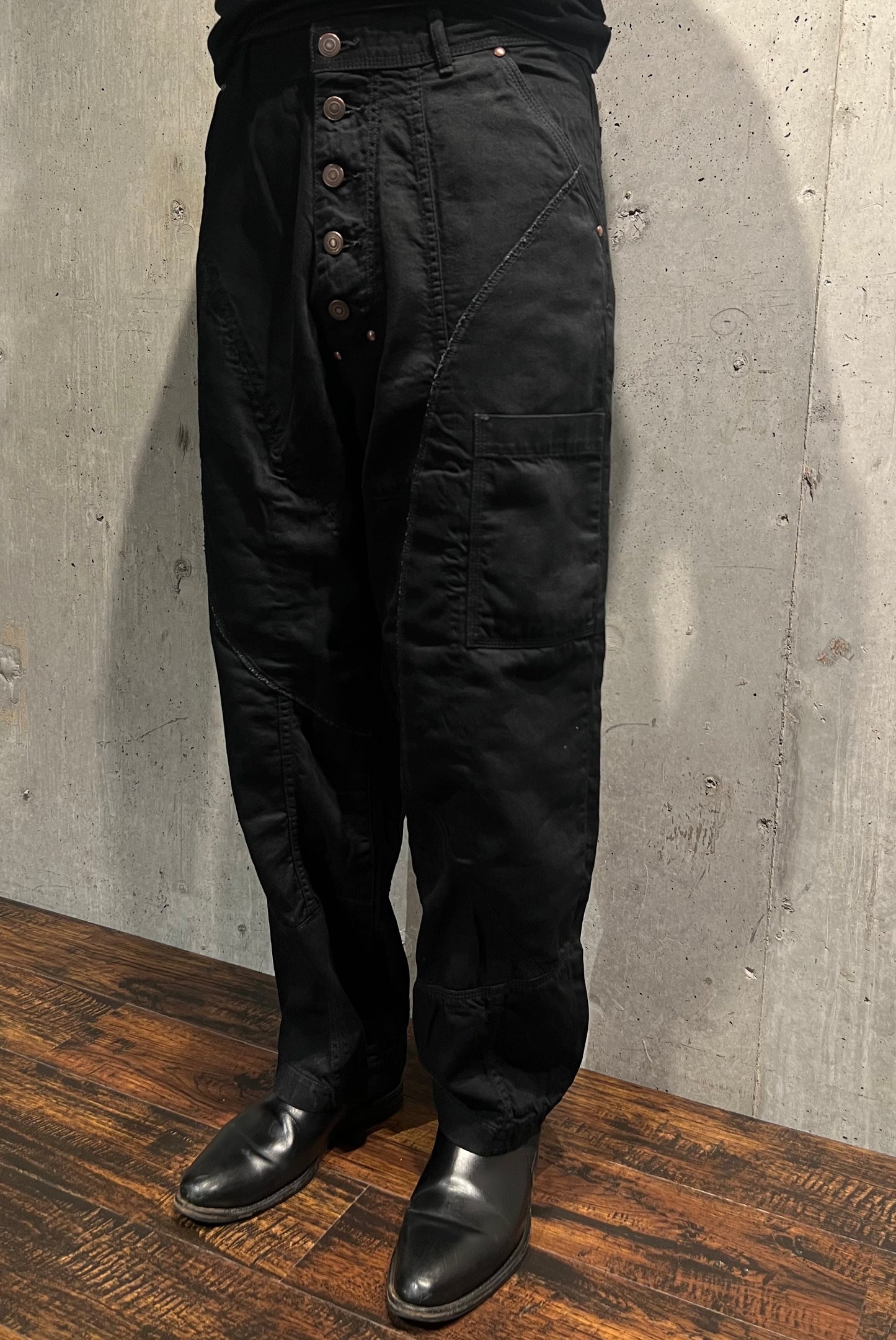【YUTA MATSUOKA】 デニムパンツ(BLACK)