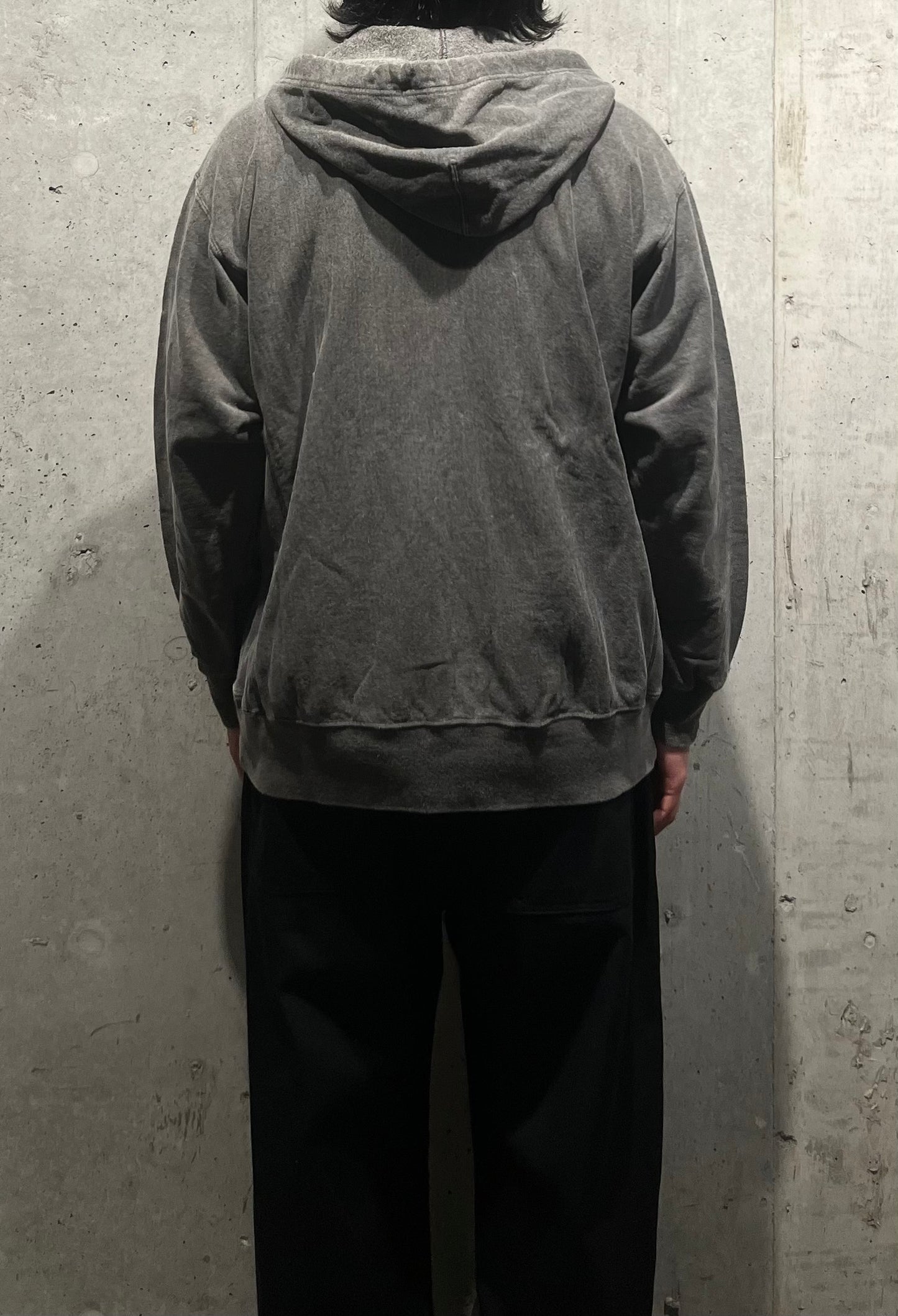 【YOKO SAKAMOTO】ATHLETIC HOODIE(SUMI INK)