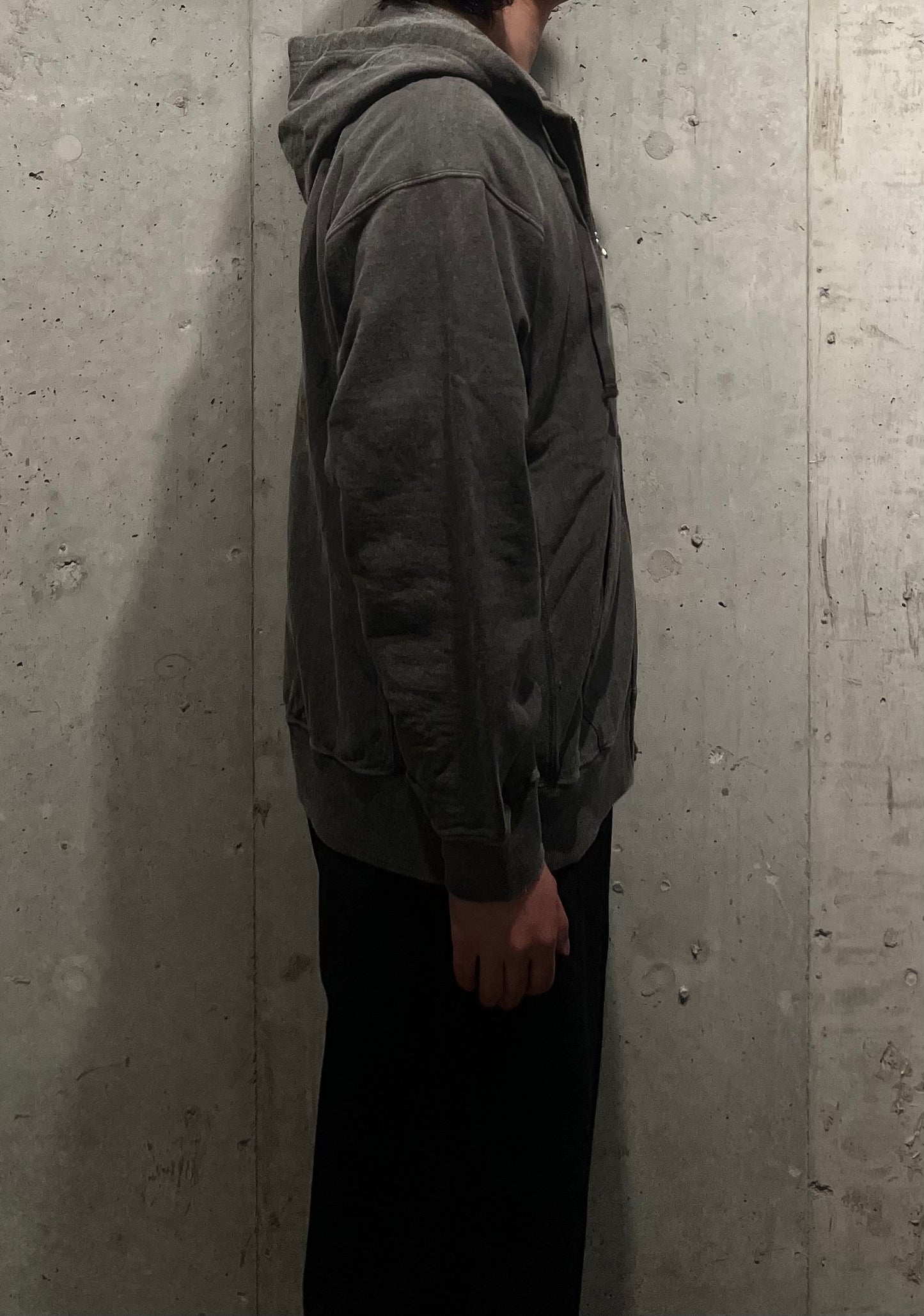 【YOKO SAKAMOTO】ATHLETIC HOODIE(SUMI INK)