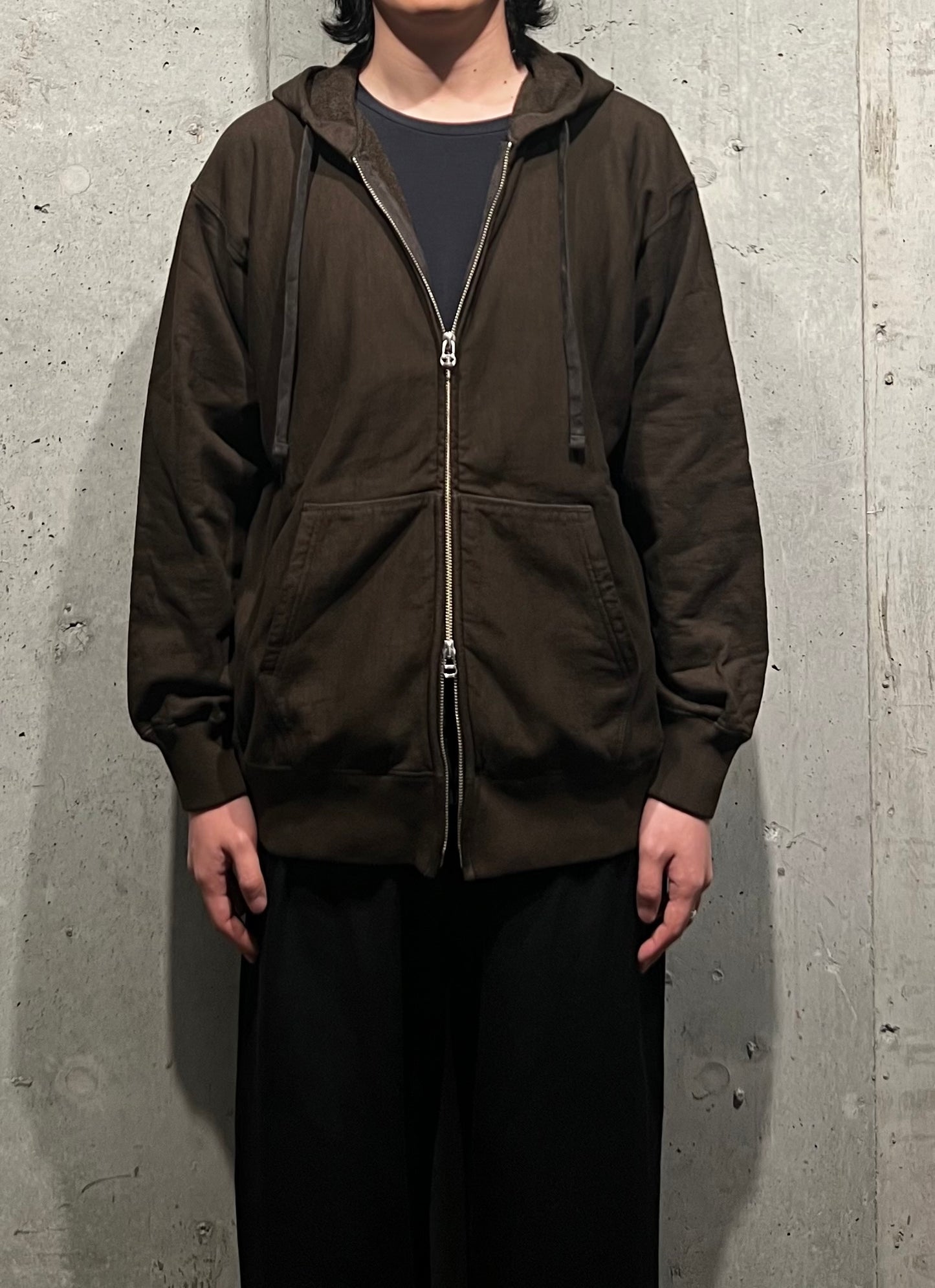 【YOKO SAKAMOTO】ATHLETIC HOODIE(KAKISHIBU)