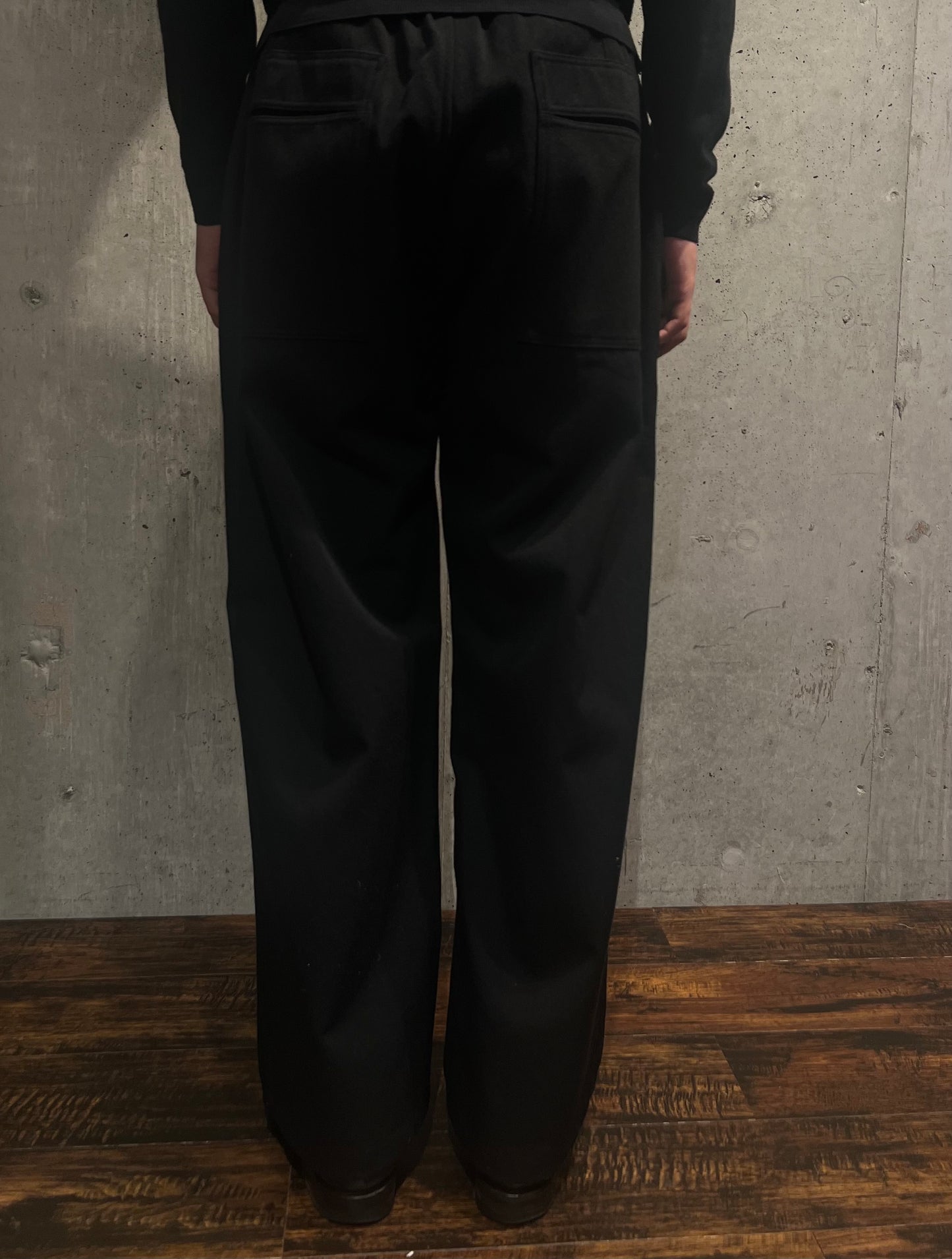 【MITTAN】NMウールOCツイルワイド 黒