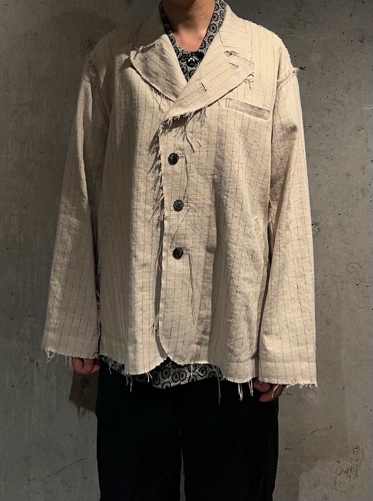 【Urig】STRIPE SCHADEN Urig JACKET NL