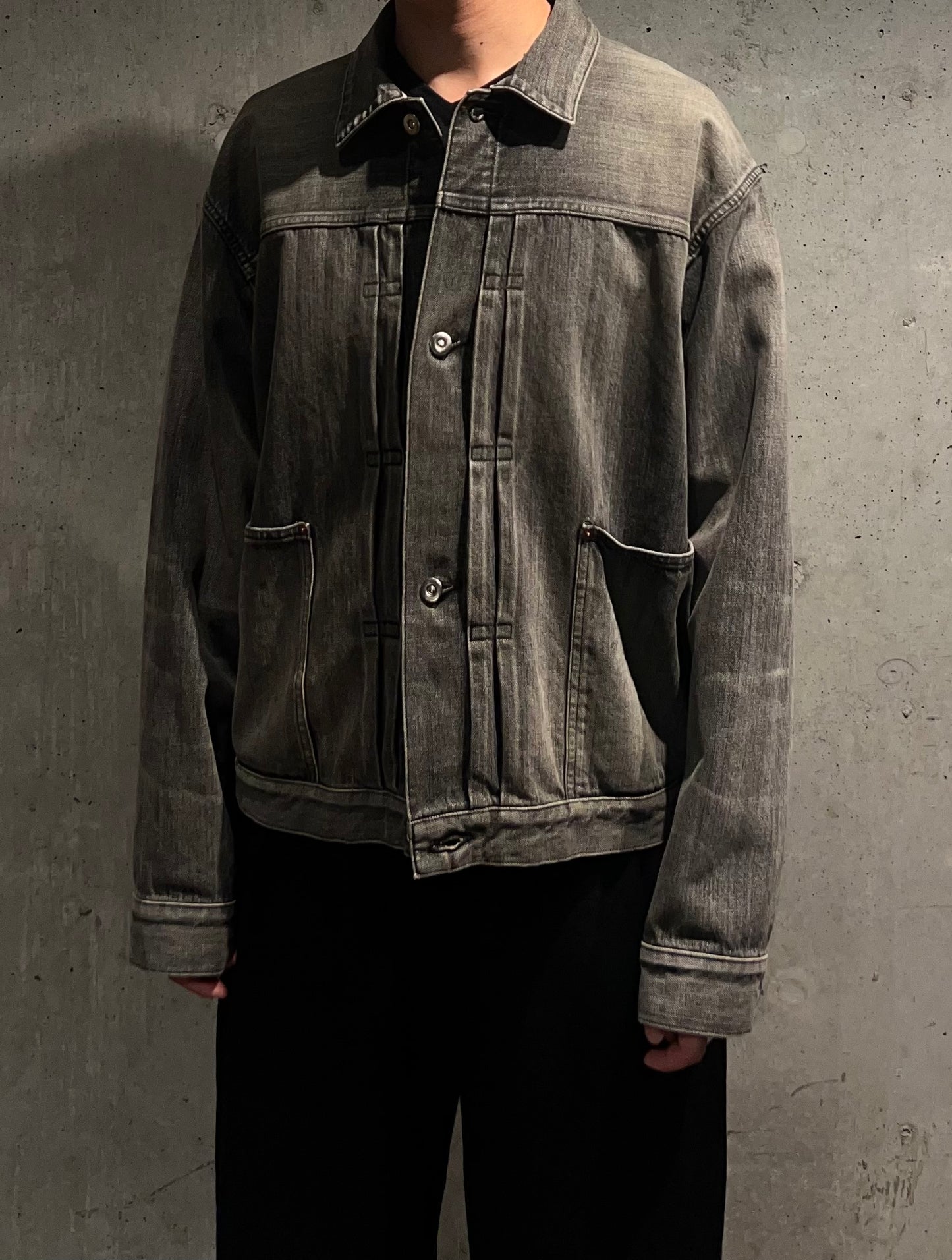 【YOKO SAKAMOTO】PLEATS BLOUSE