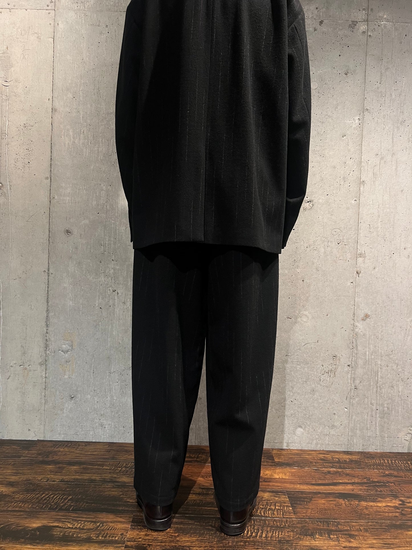 【YOKO SAKAMOTO】DOUBLE PLEATED WIDE EASY PANTS